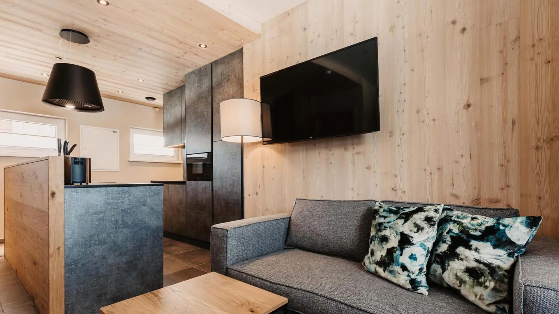 Living room in Hofgut Apartment & Lifestyle Resort Wagrain