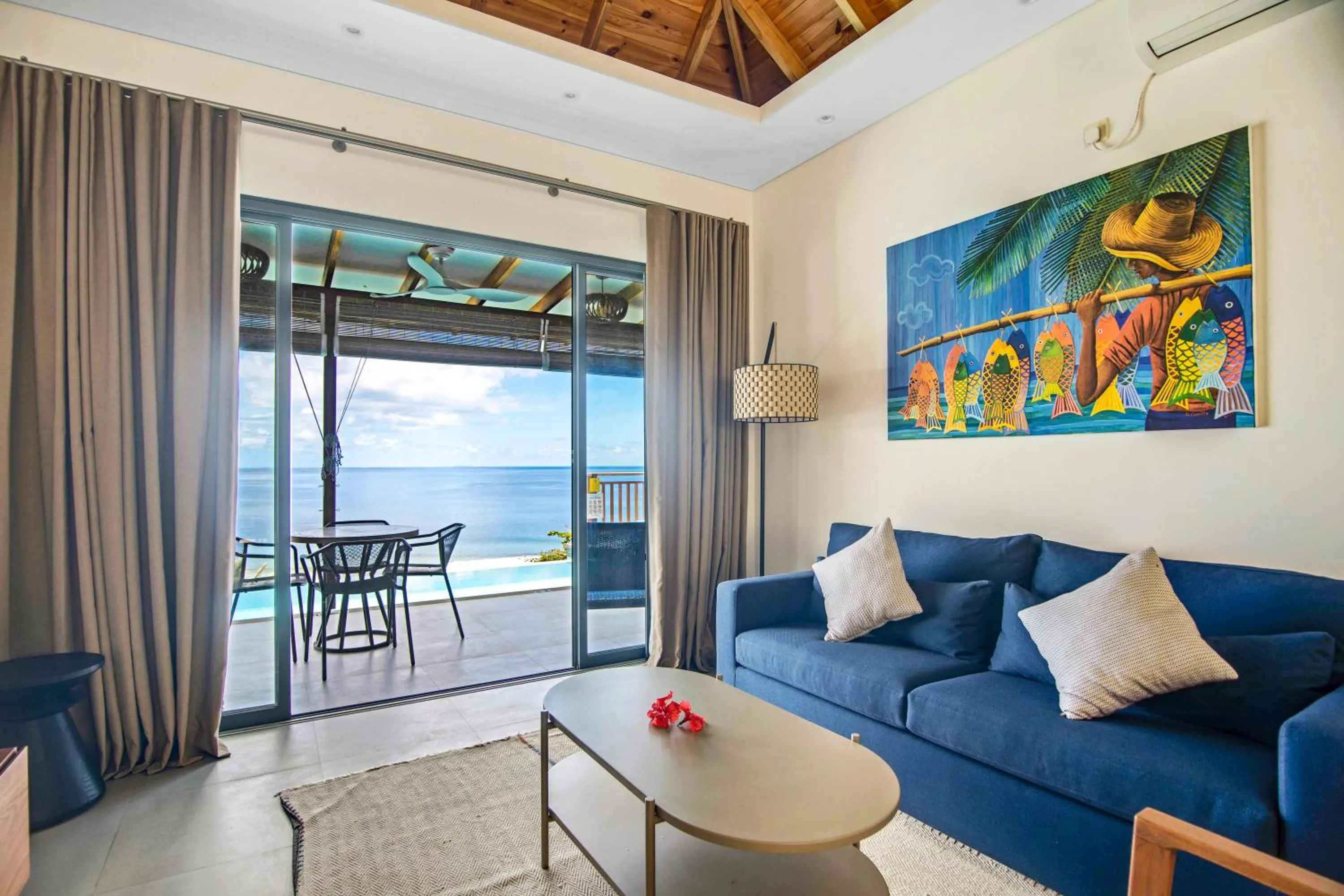 Pool view in Paradise Chalets Yoga & Wellness