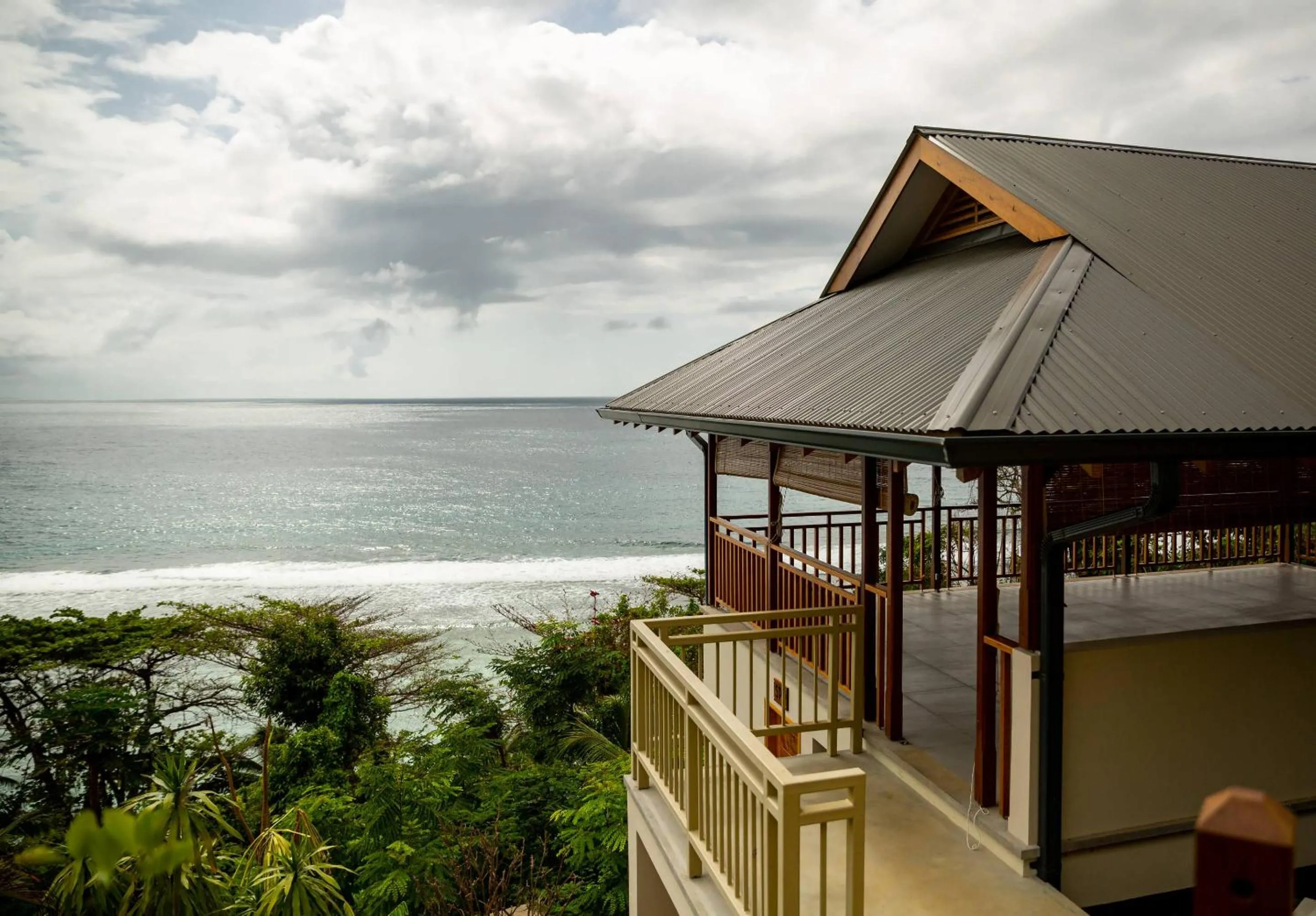 Balcony/Terrace in Paradise Chalets Yoga & Wellness