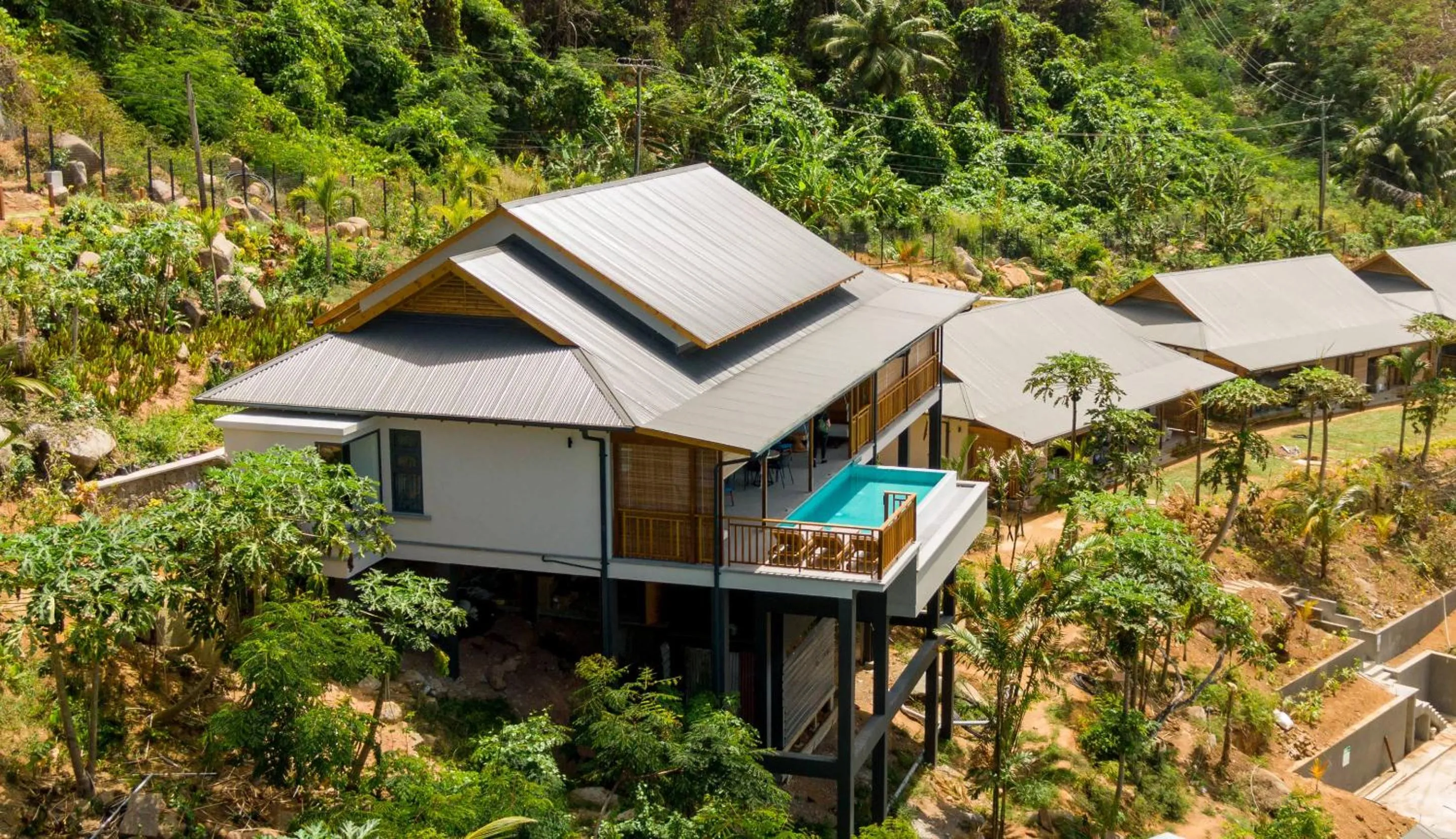 Property building in Paradise Chalets Yoga & Wellness