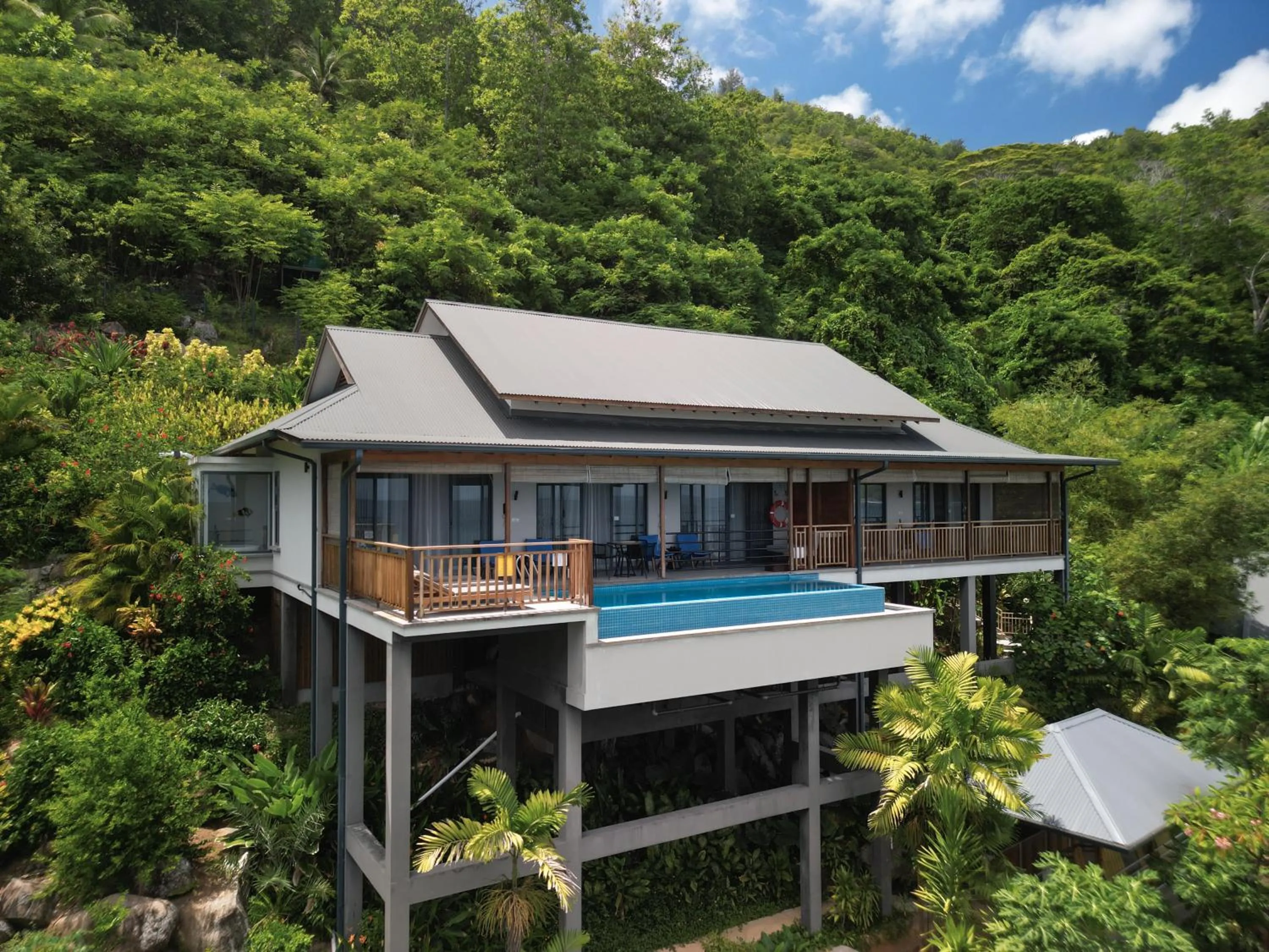 Natural landscape in Paradise Chalets Yoga & Wellness