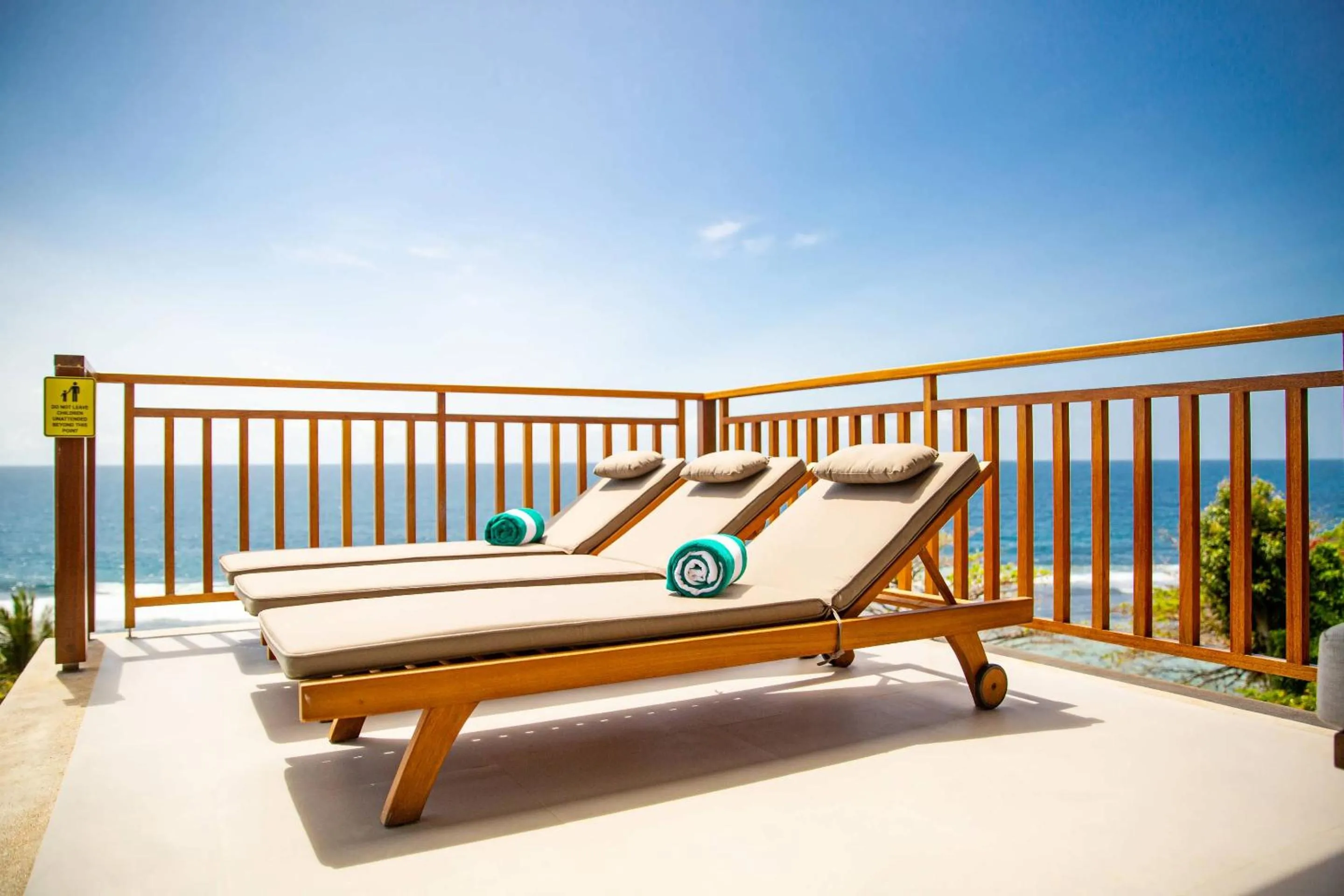 Balcony/Terrace in Paradise Chalets Yoga & Wellness