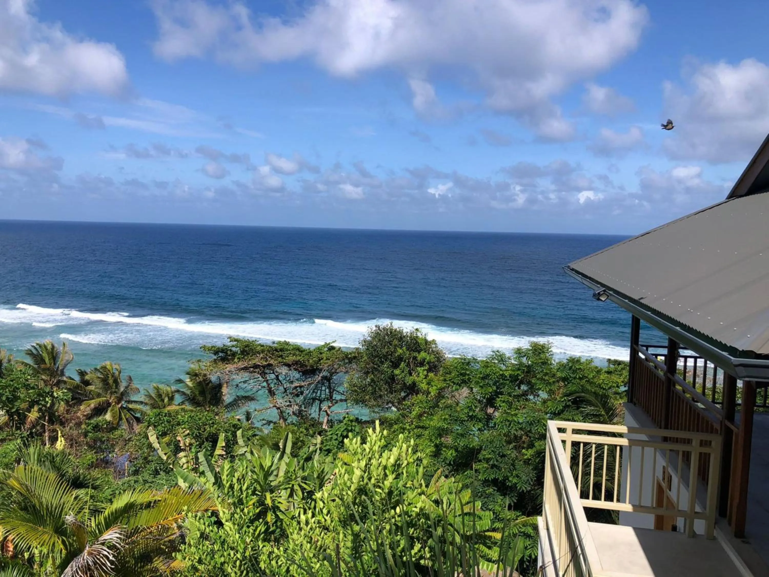 Sea view in Paradise Chalets Yoga & Wellness