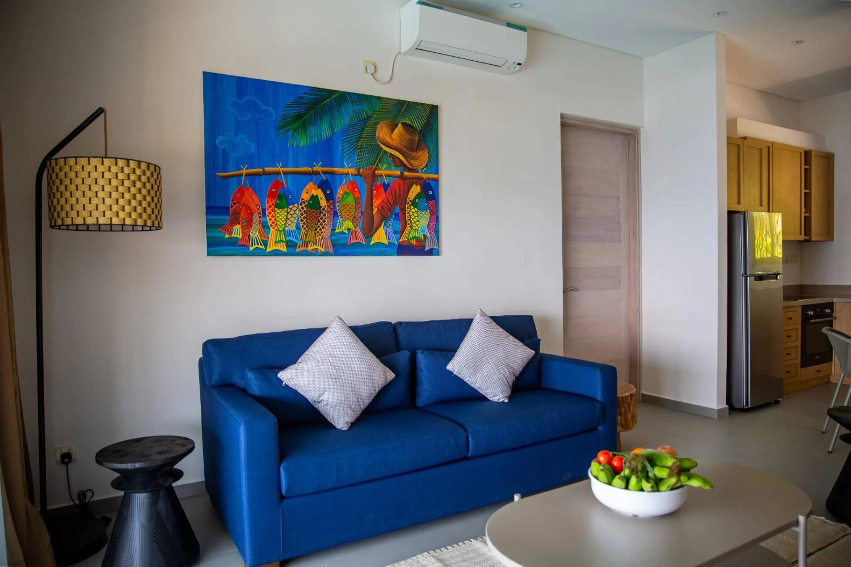 Living room in Paradise Chalets Yoga & Wellness