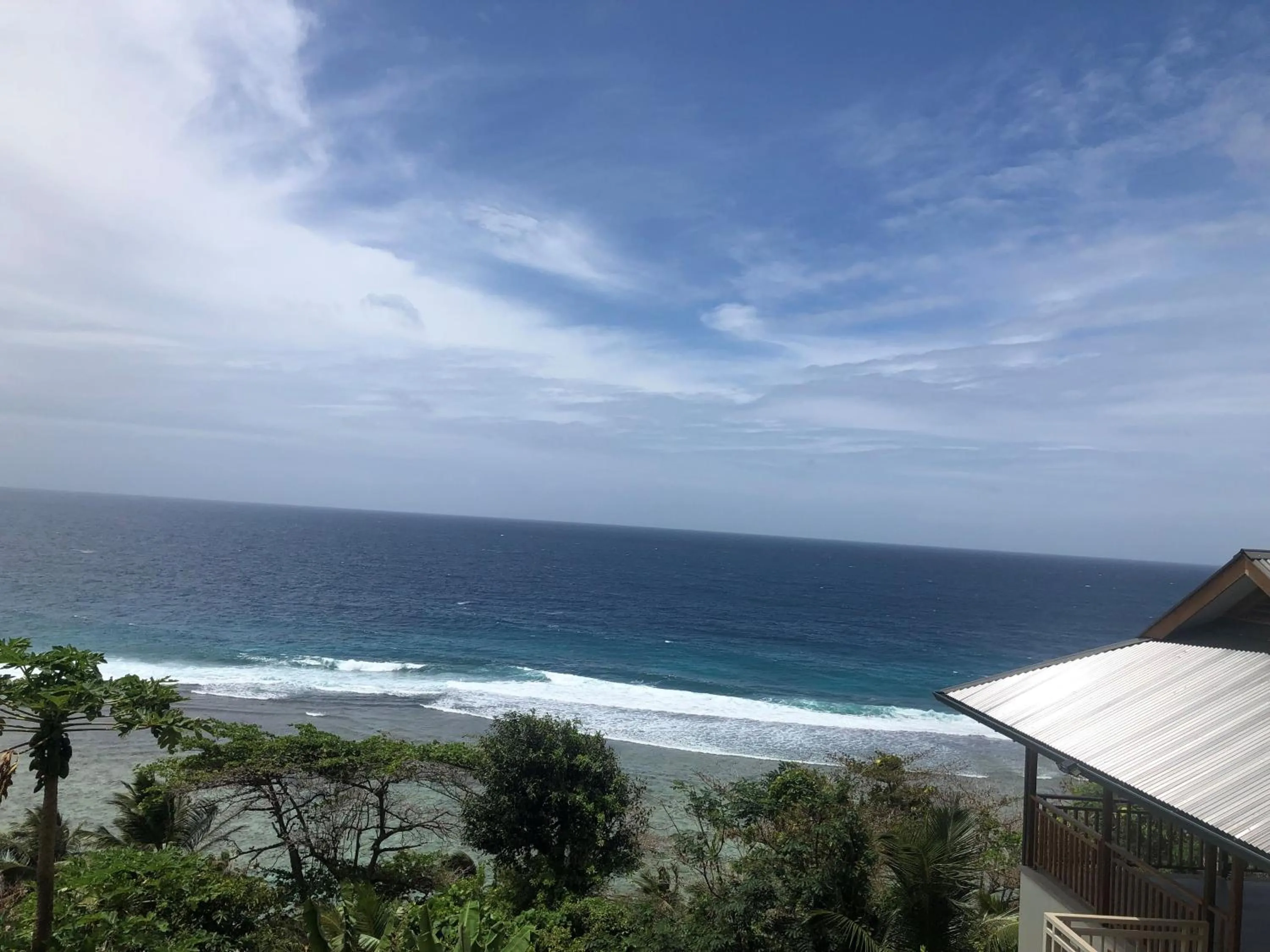 Sea view in Paradise Chalets Yoga & Wellness