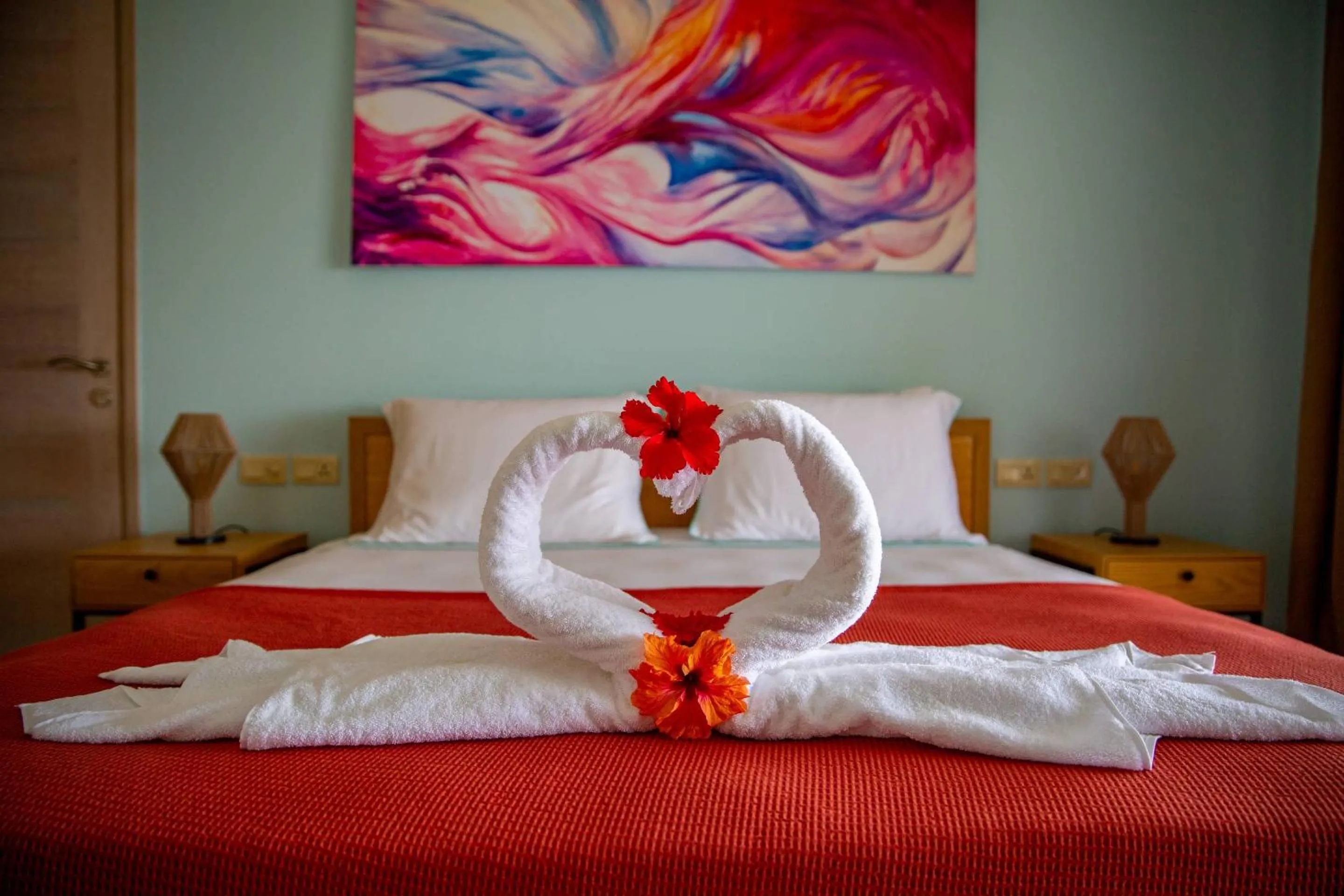 Bed in Paradise Chalets Yoga & Wellness