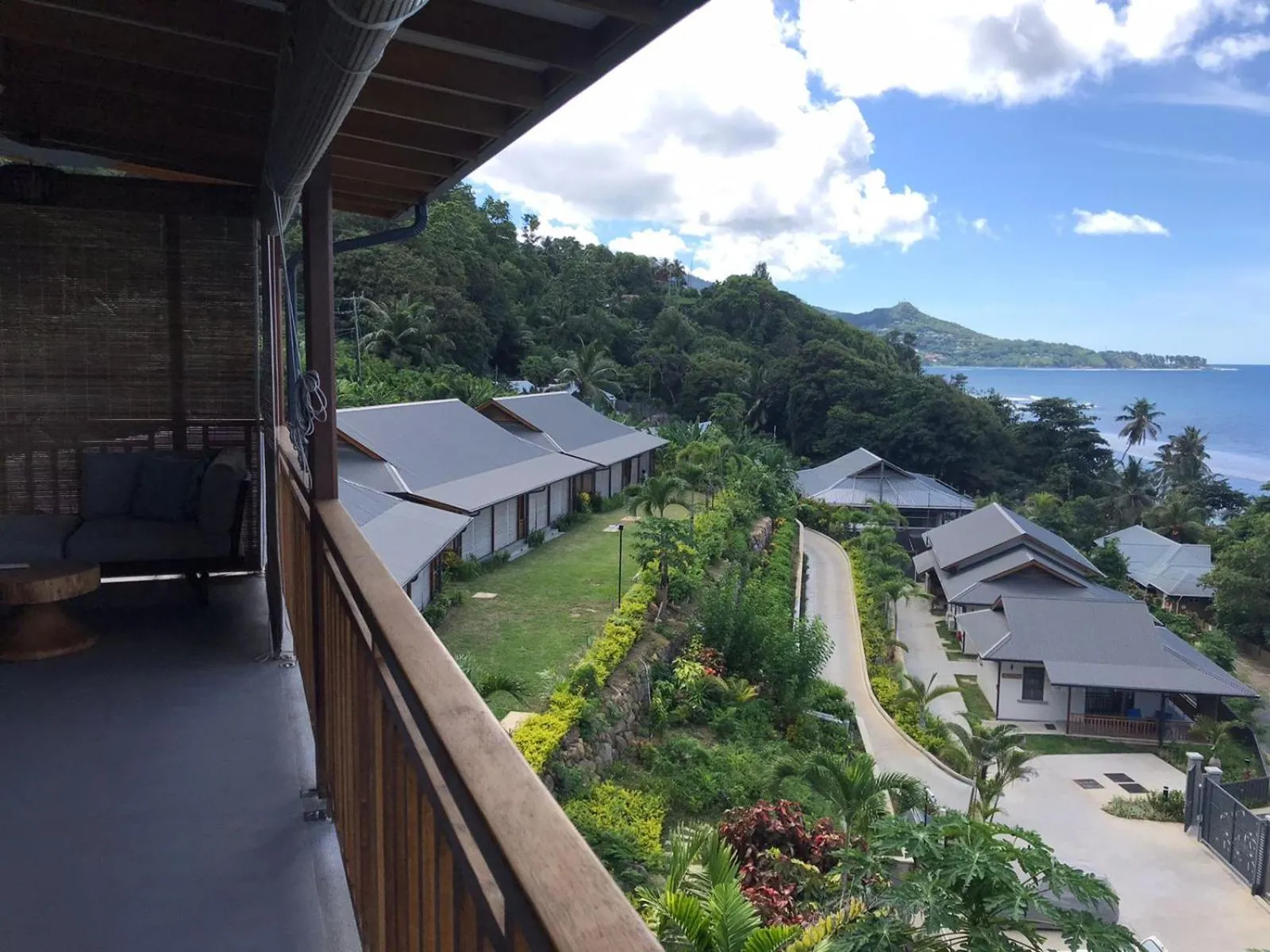 Sea view in Paradise Chalets Yoga & Wellness