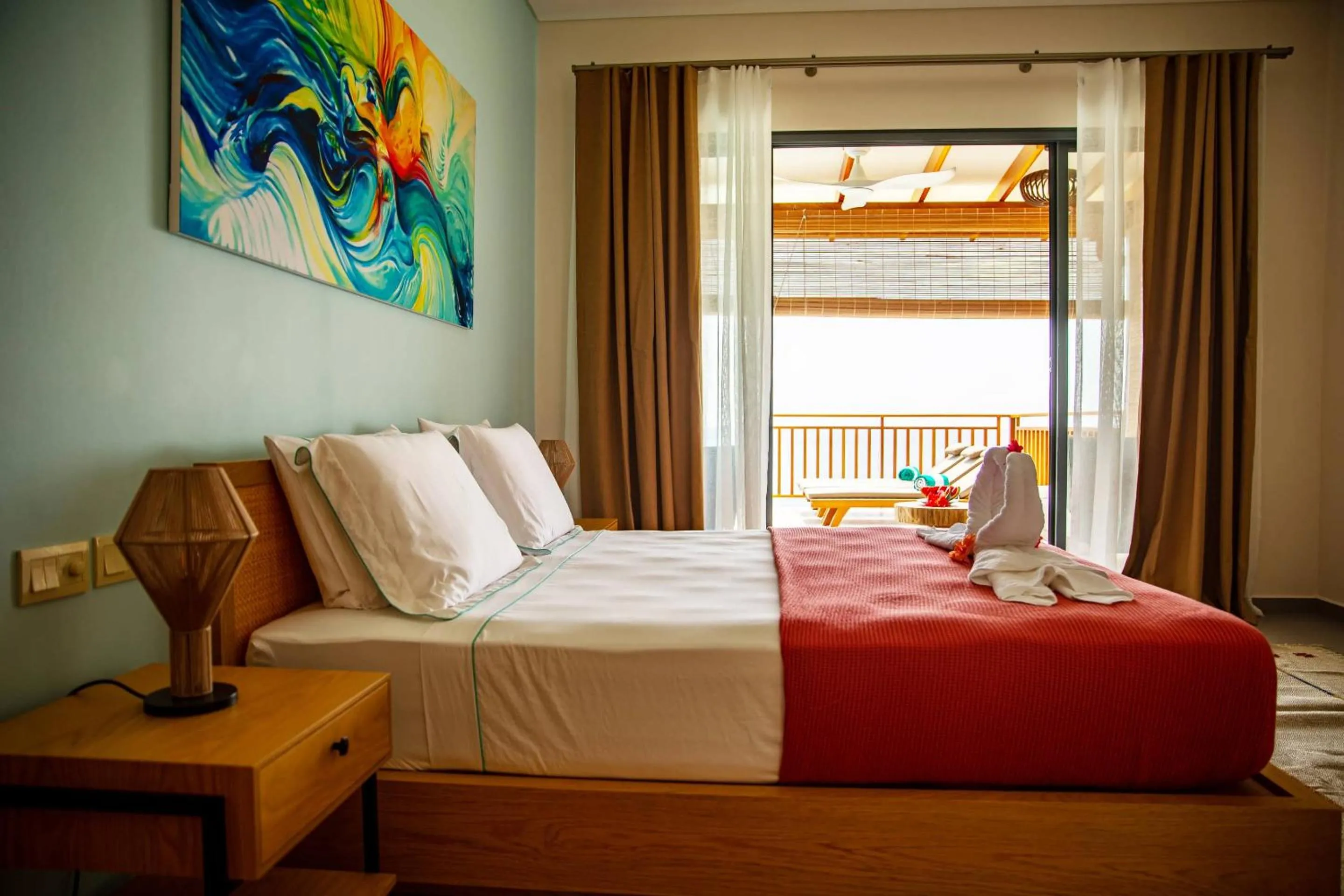 Bed in Paradise Chalets Yoga & Wellness
