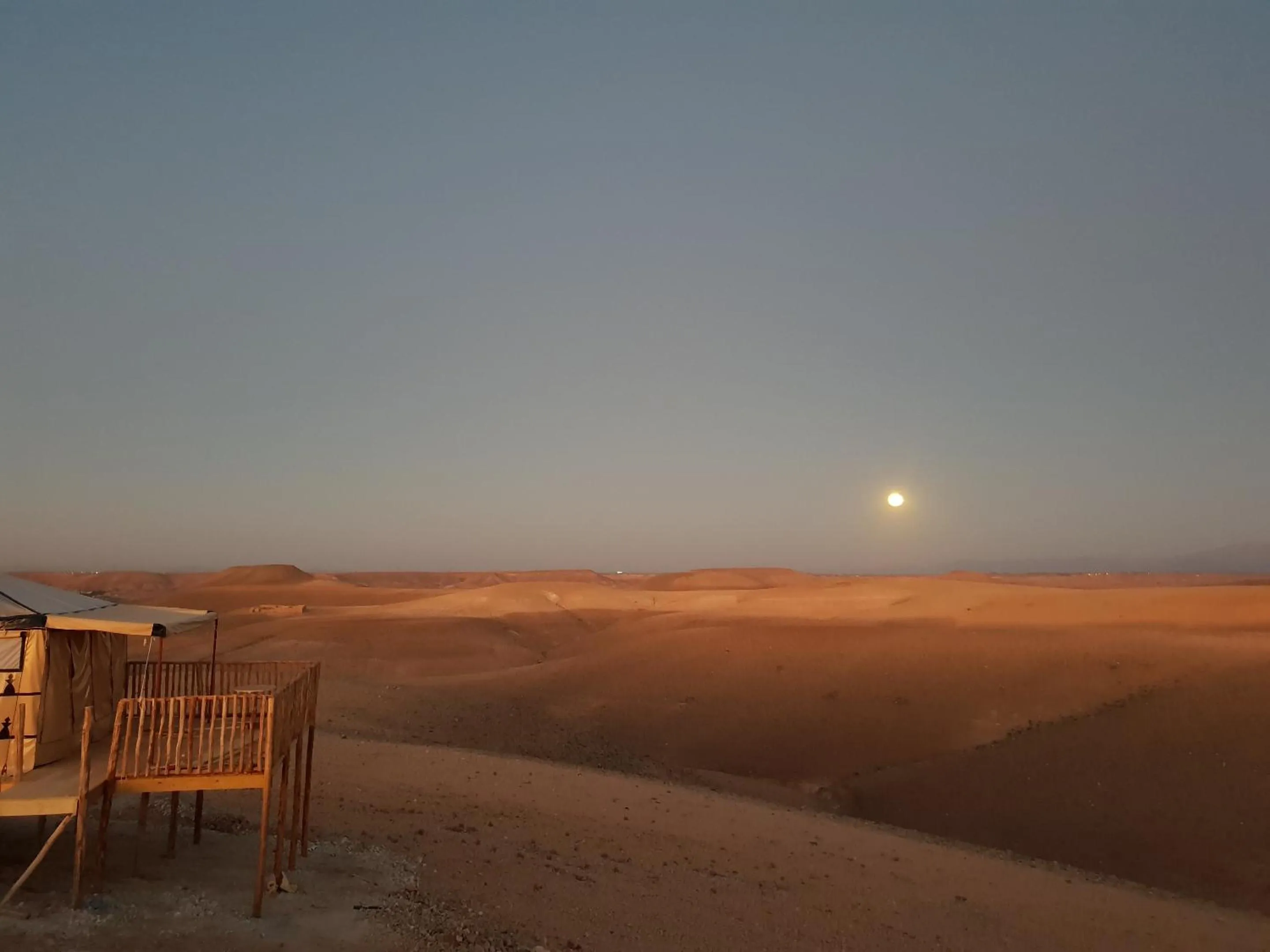 Natural landscape in Nkhila Lodge