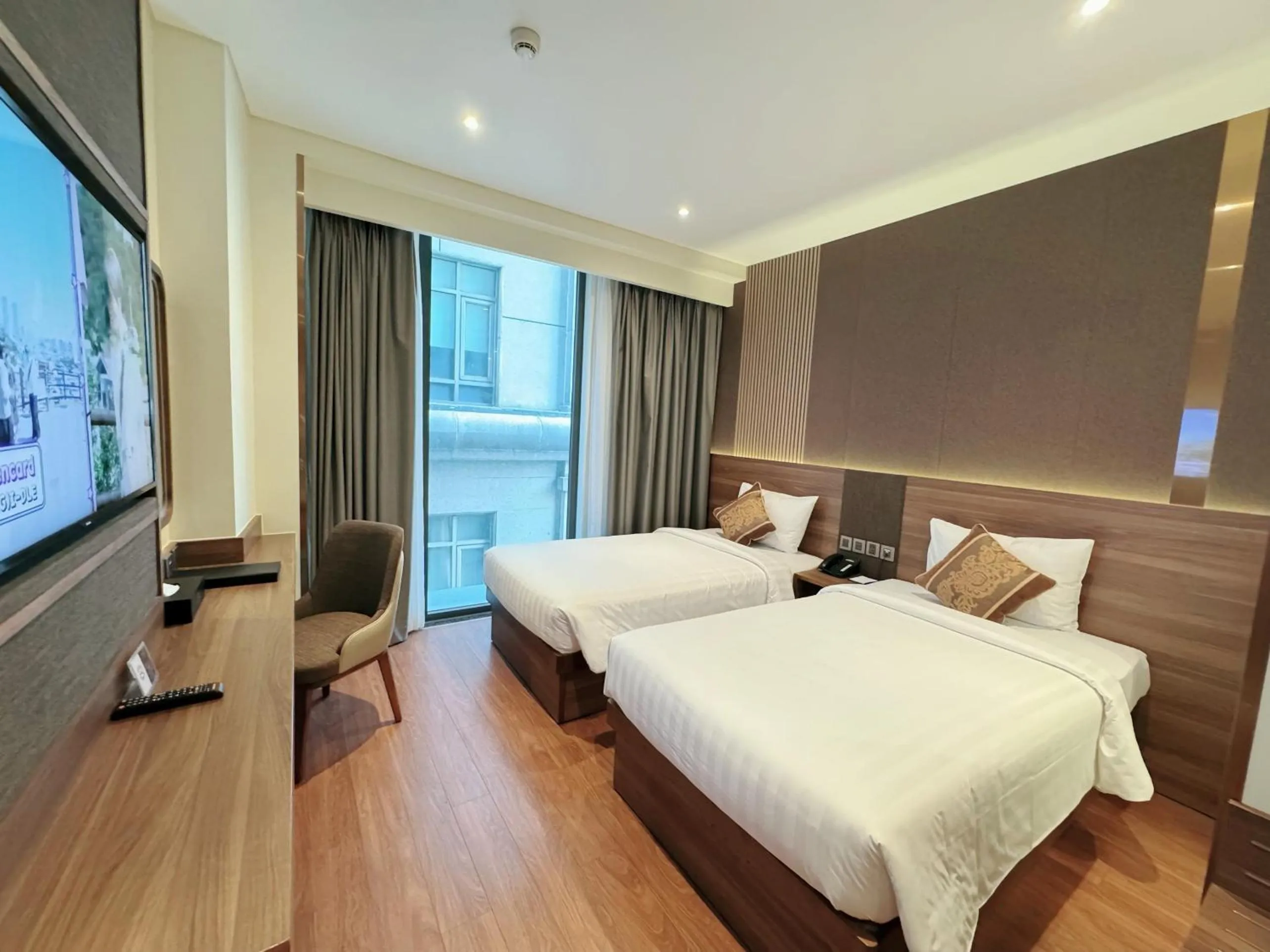 Photo of the whole room, Bed in Northern Charm Hotel