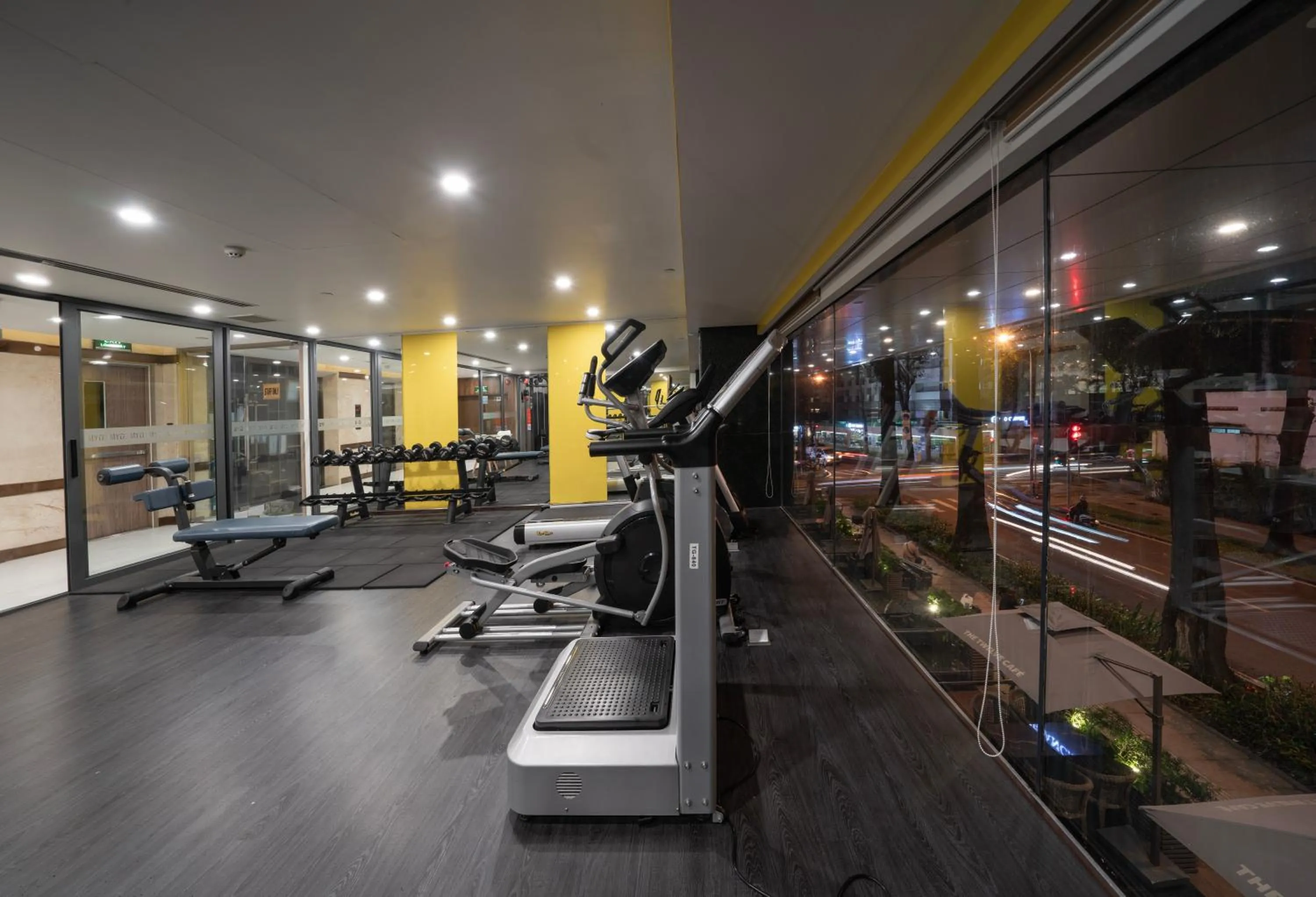Fitness centre/facilities in Northern Charm Hotel