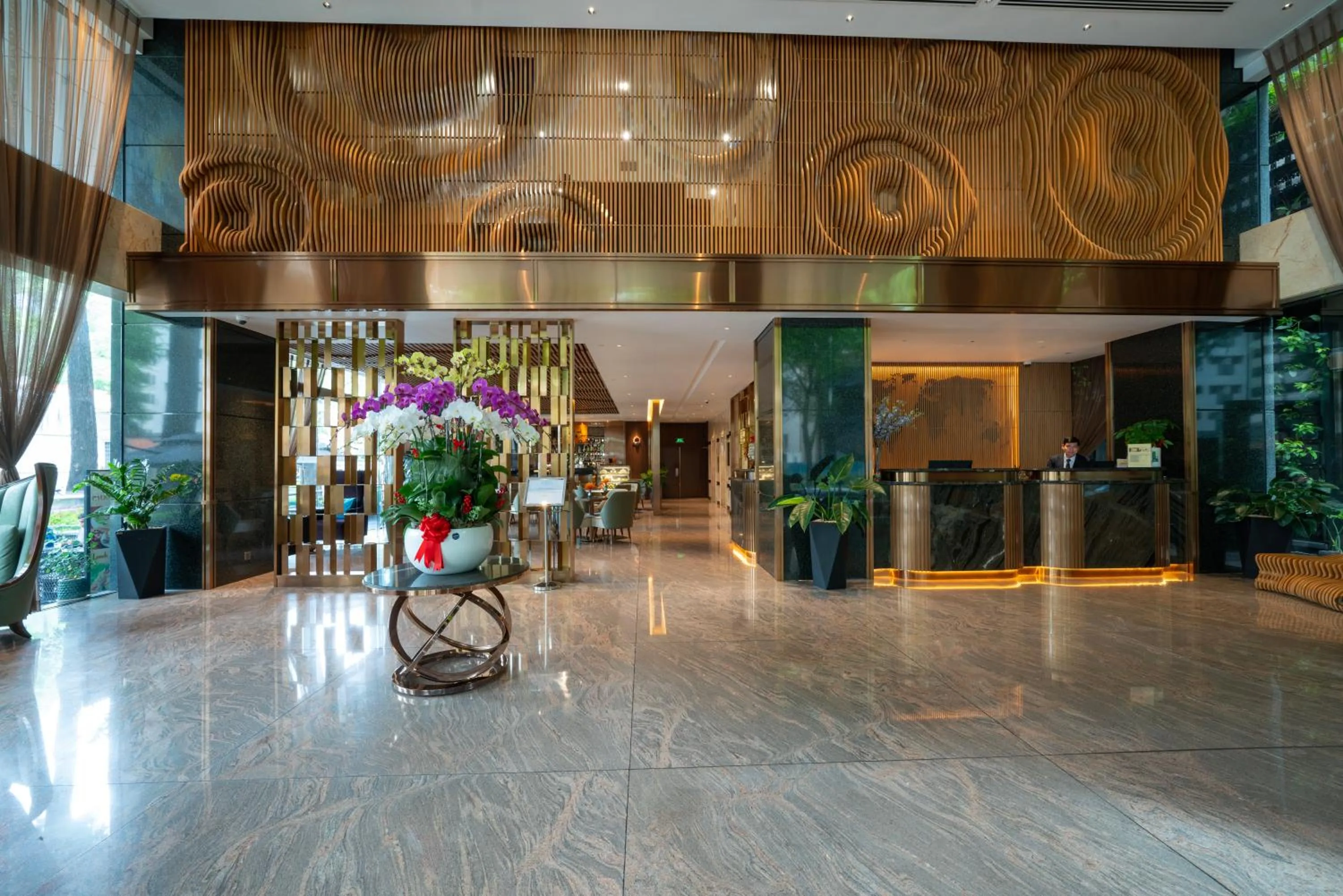 Lobby or reception in Northern Charm Hotel