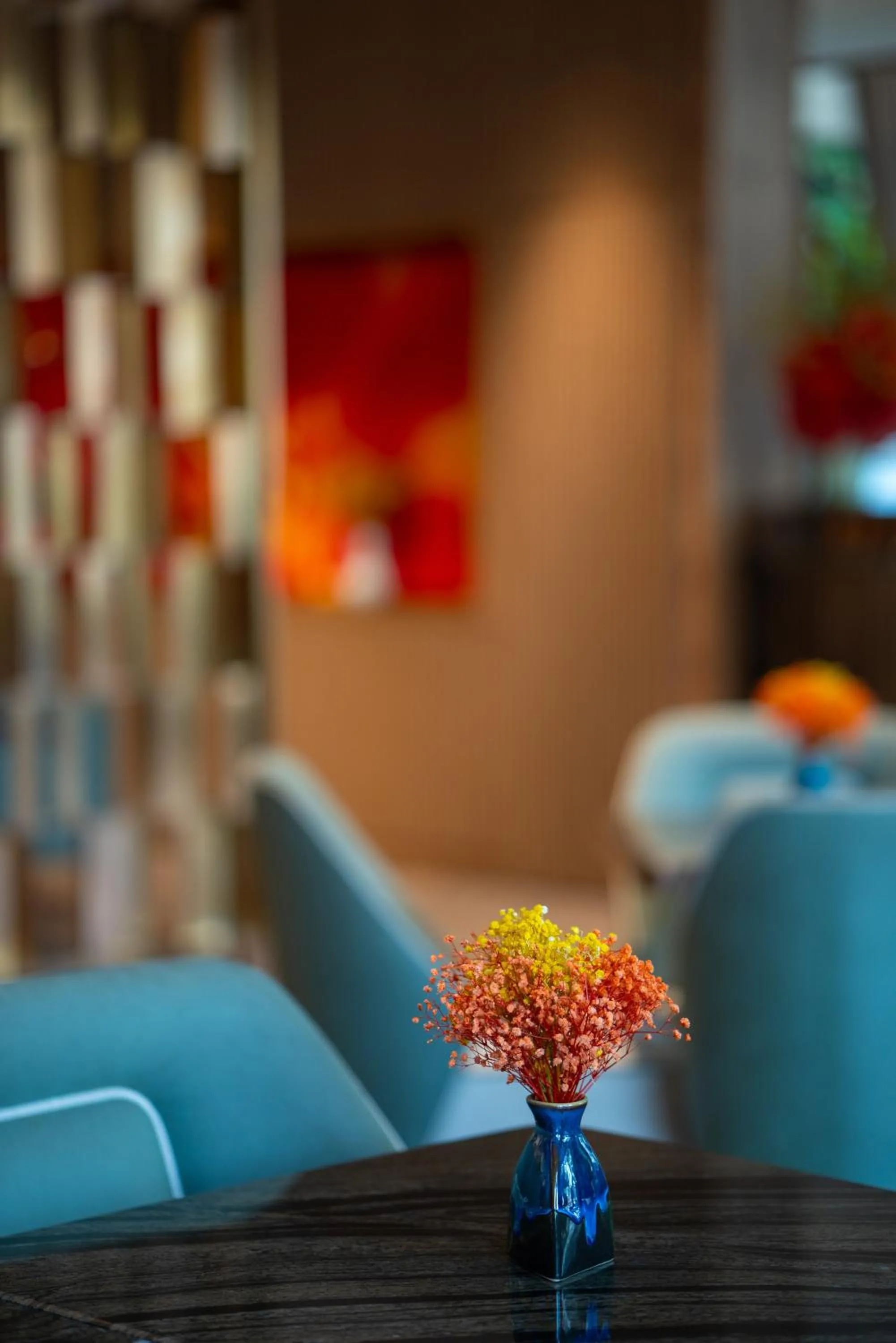 Seating area in Northern Charm Hotel