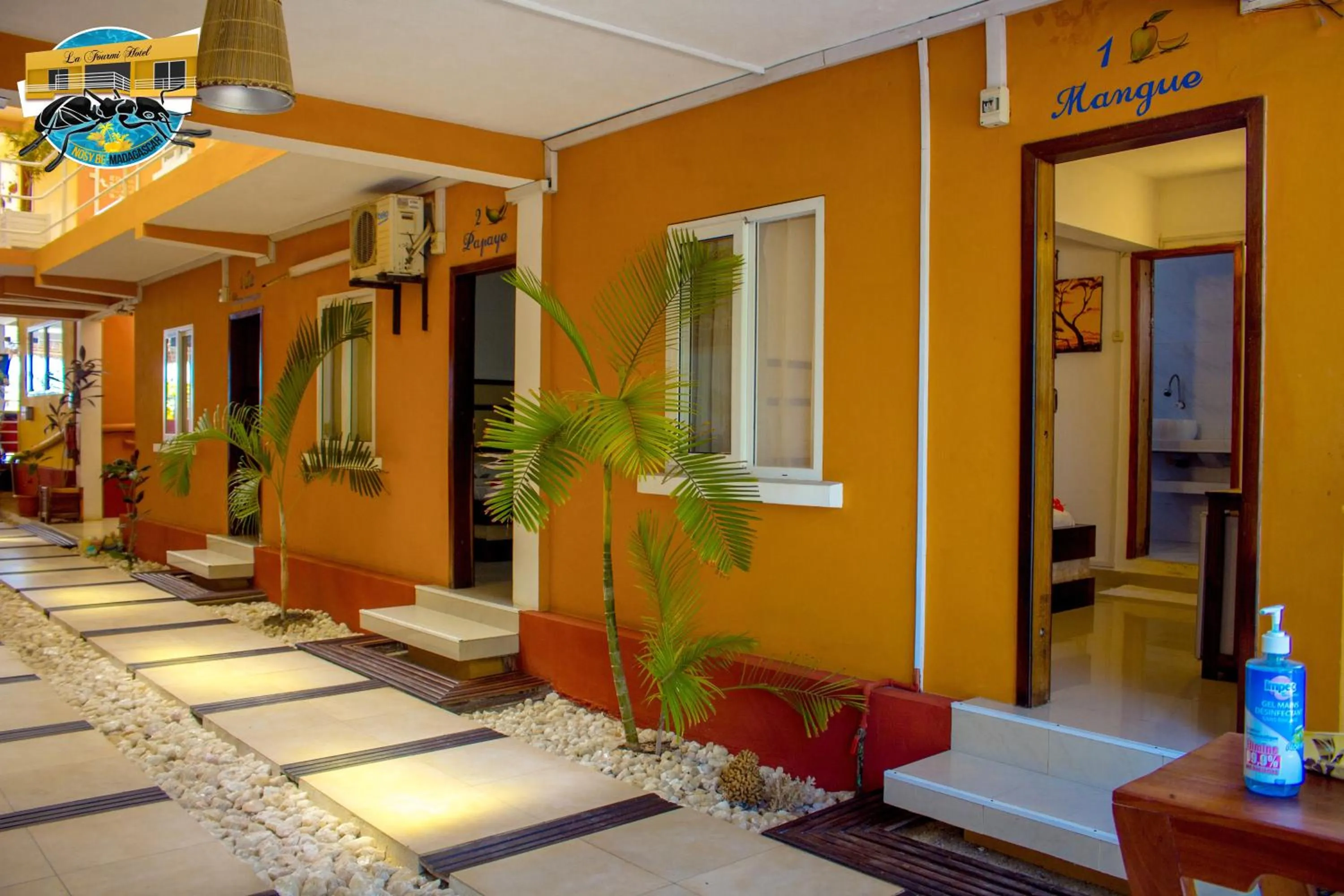 Property building in La Fourmi Hotel