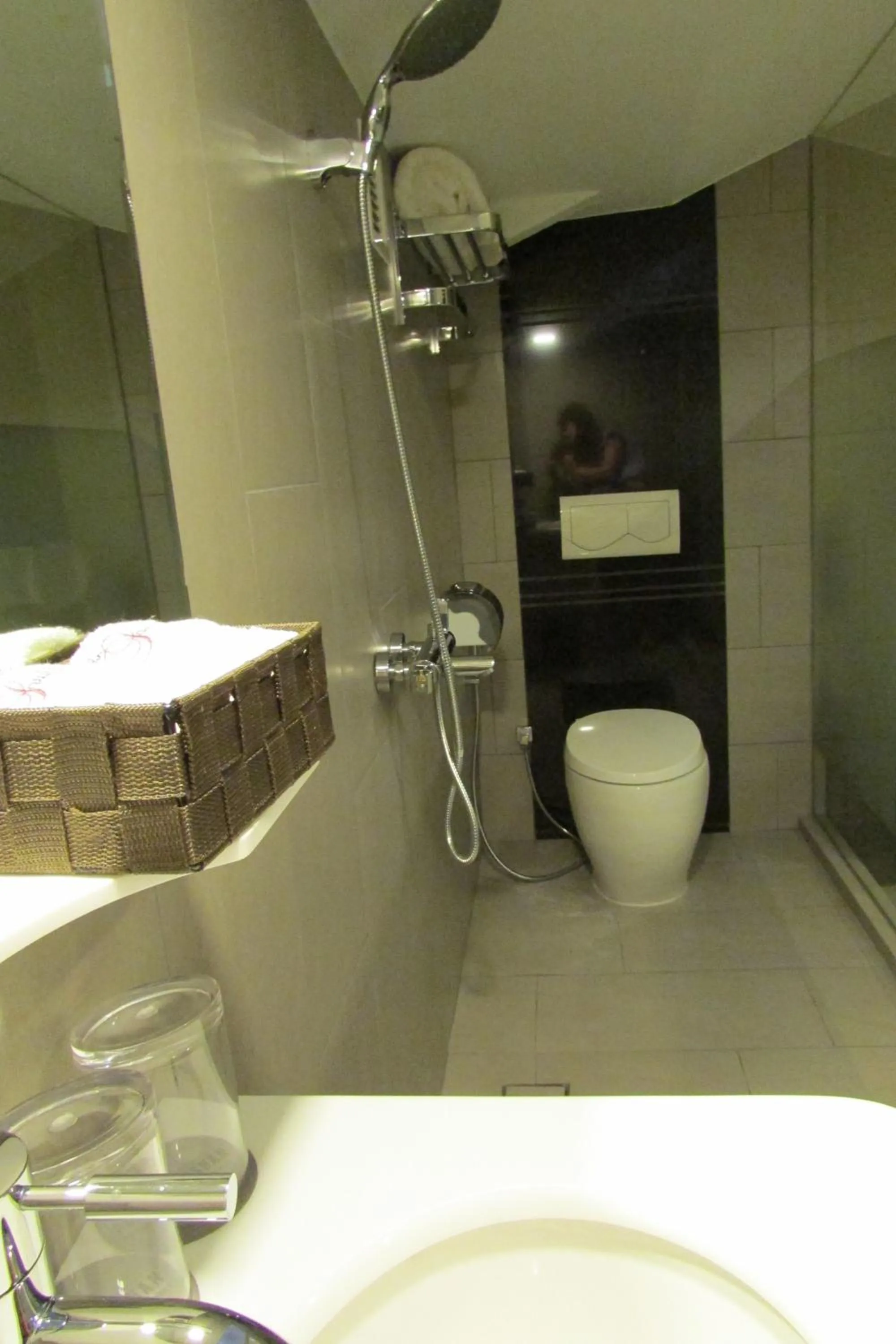 Shower in The Southbridge Hotel