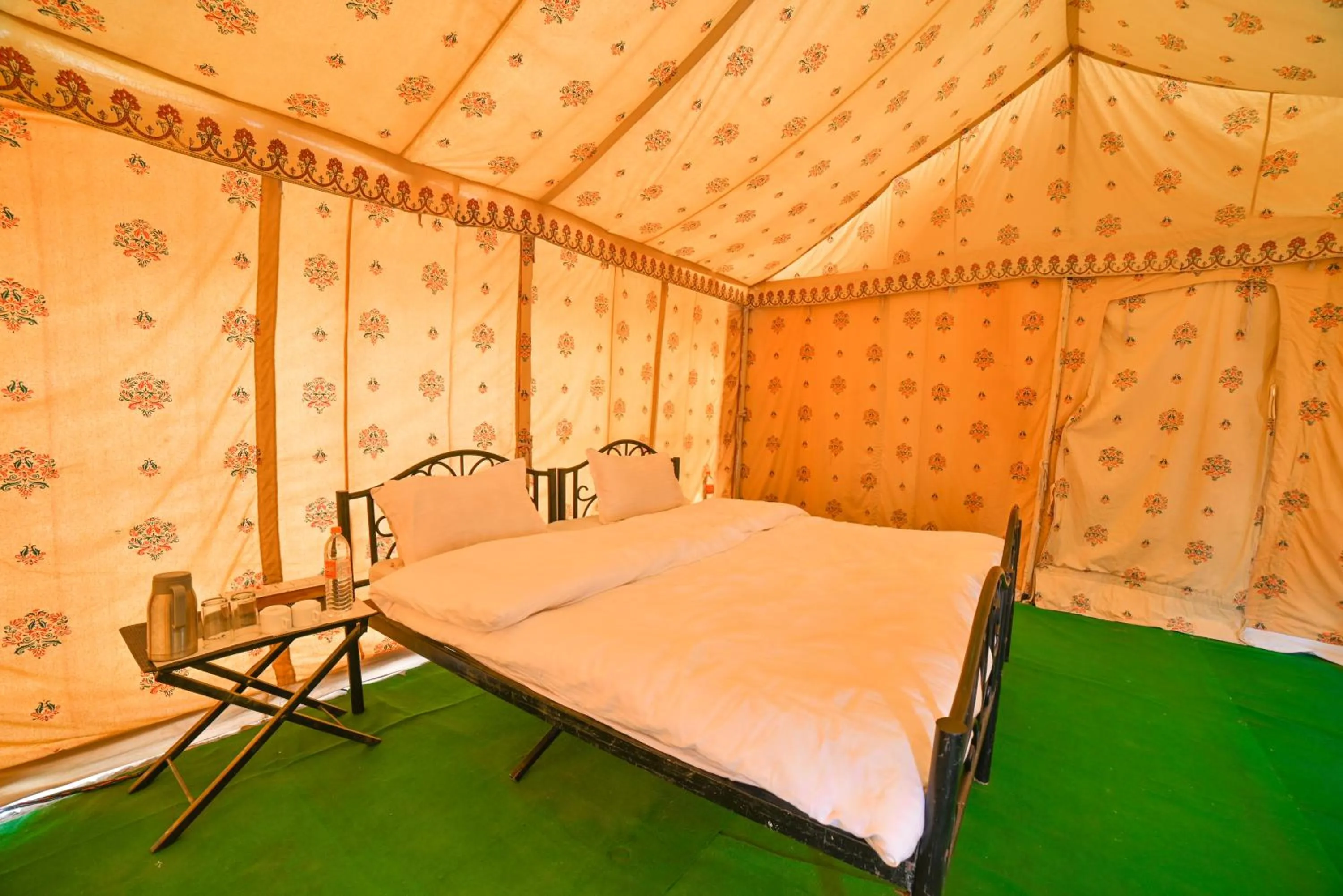 Bed in The Captain Desert Camp