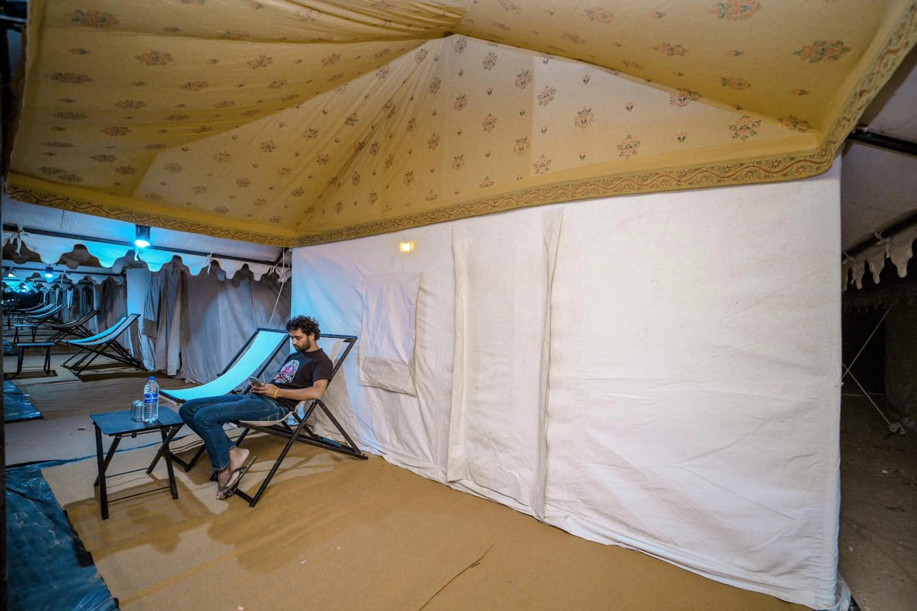 People in The Captain Desert Camp