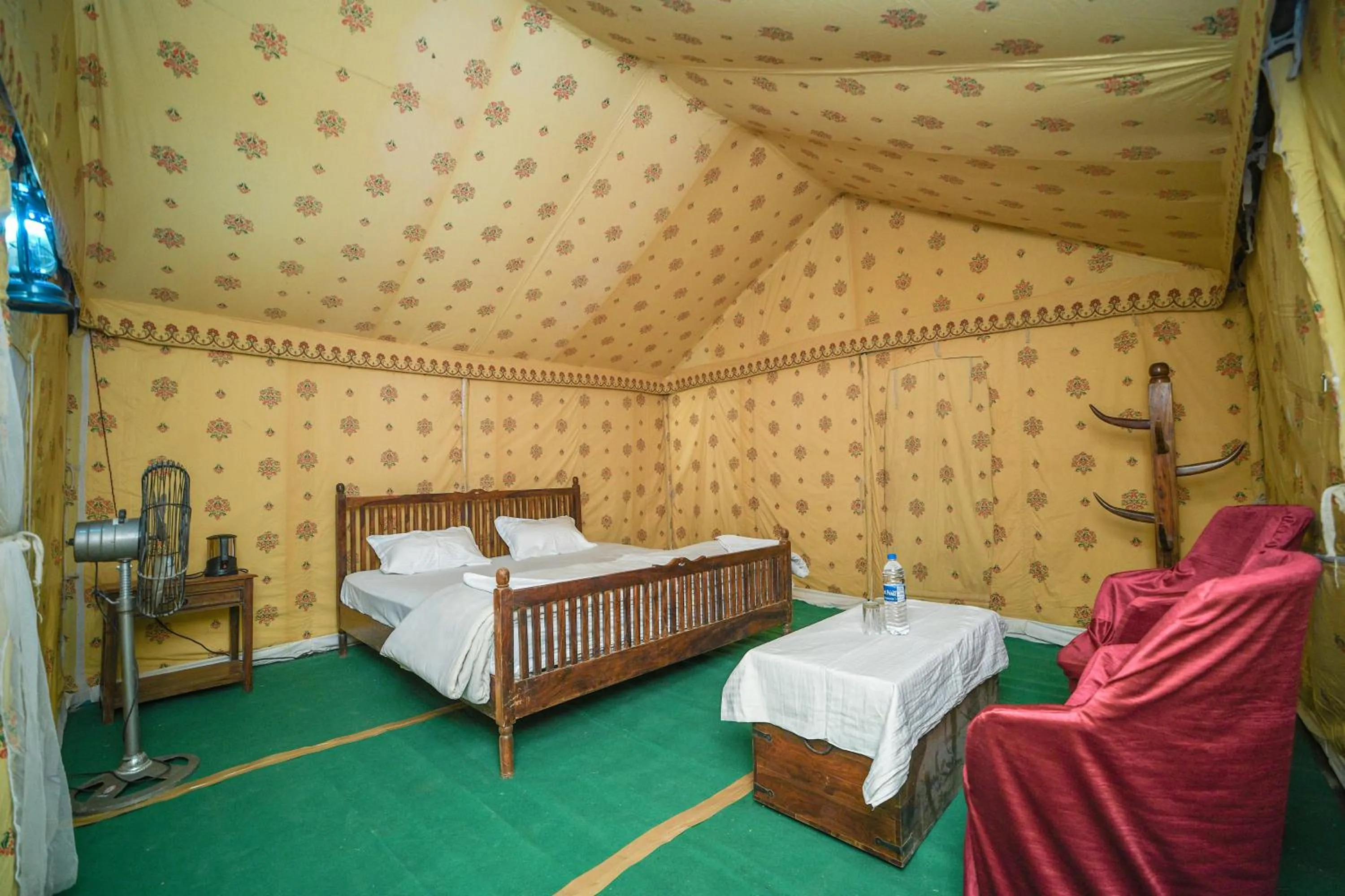 Bed in The Captain Desert Camp