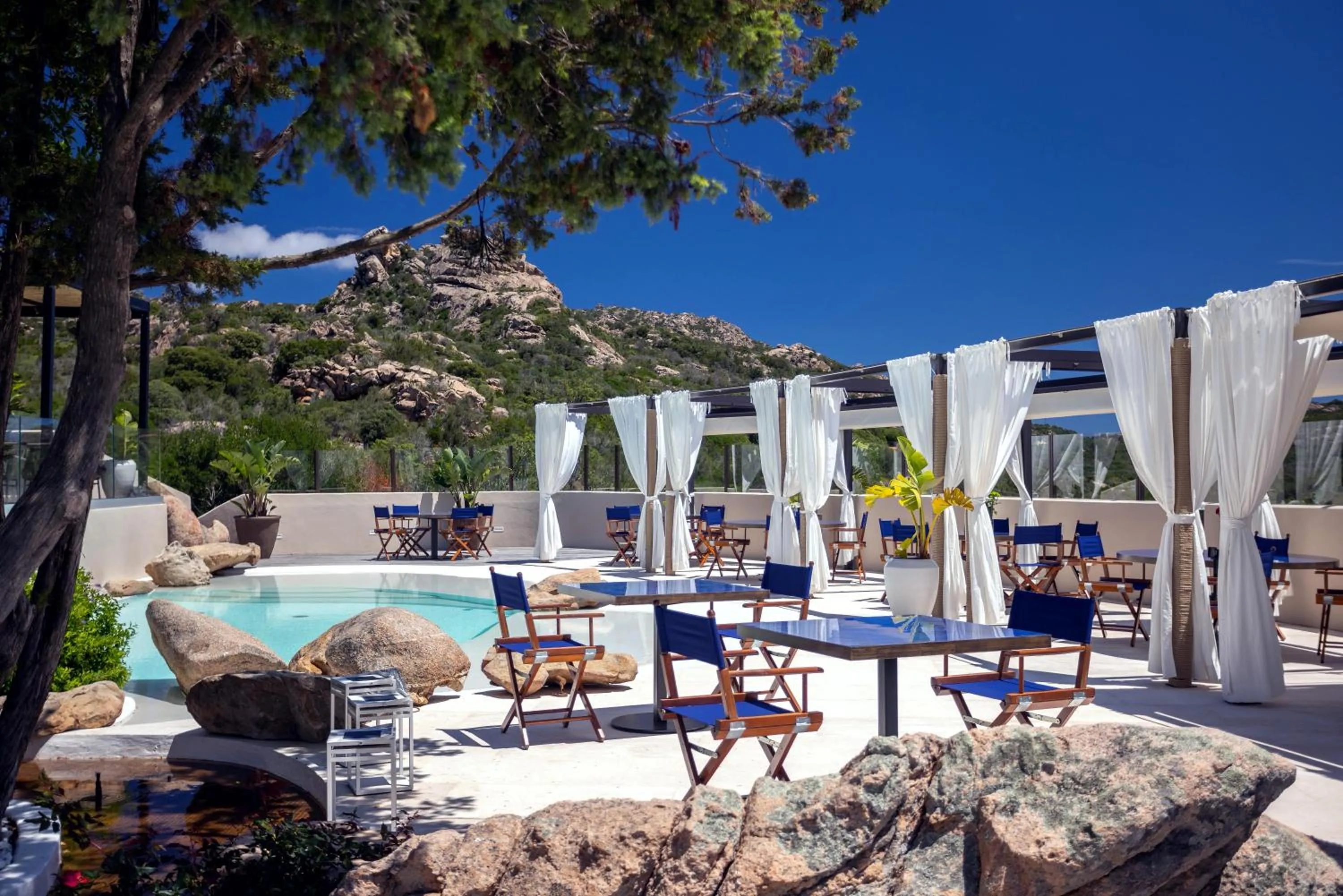 Patio in Hotel delle Rose a Luxury Boutique Hotel