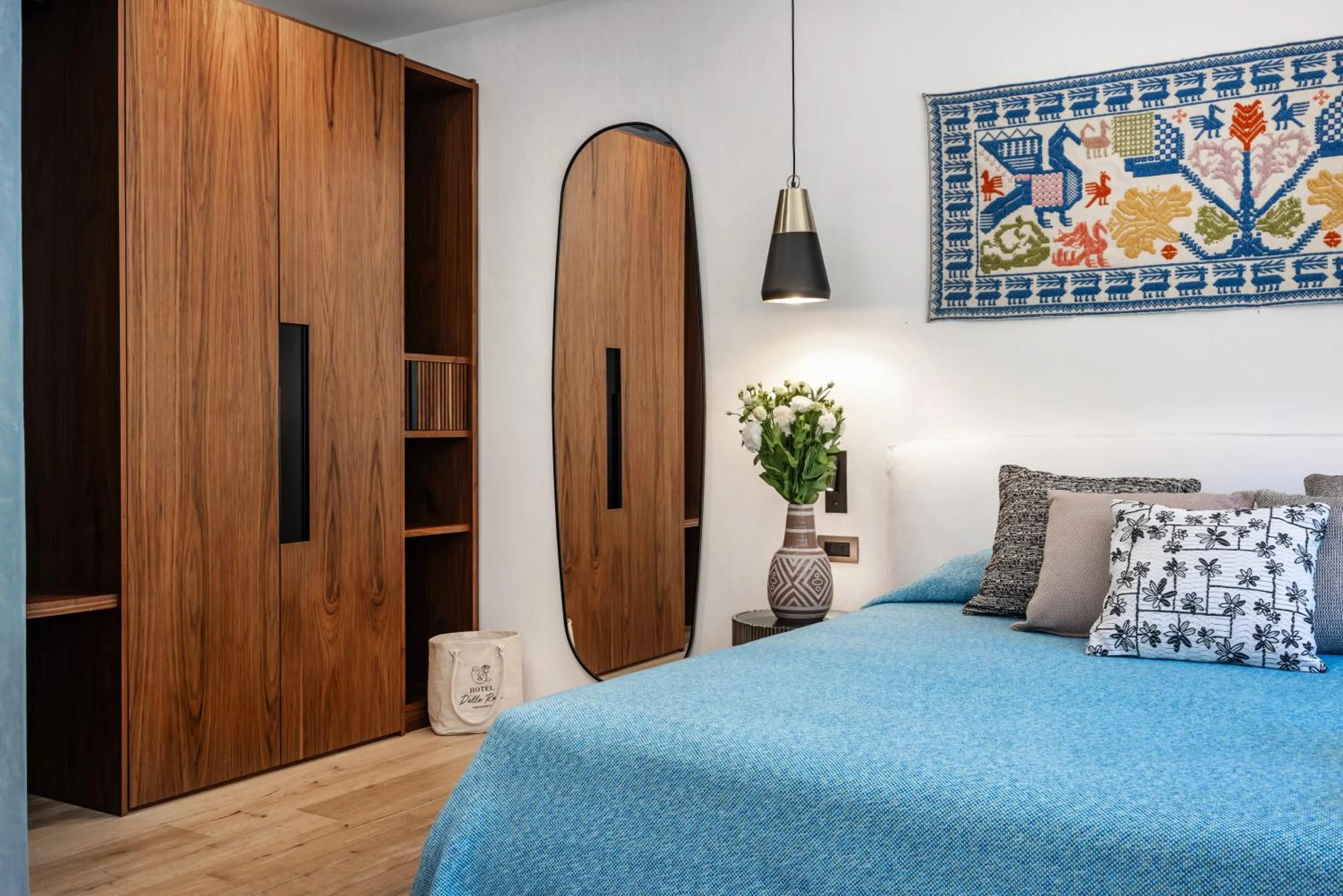 Bed in Hotel delle Rose a Luxury Boutique Hotel