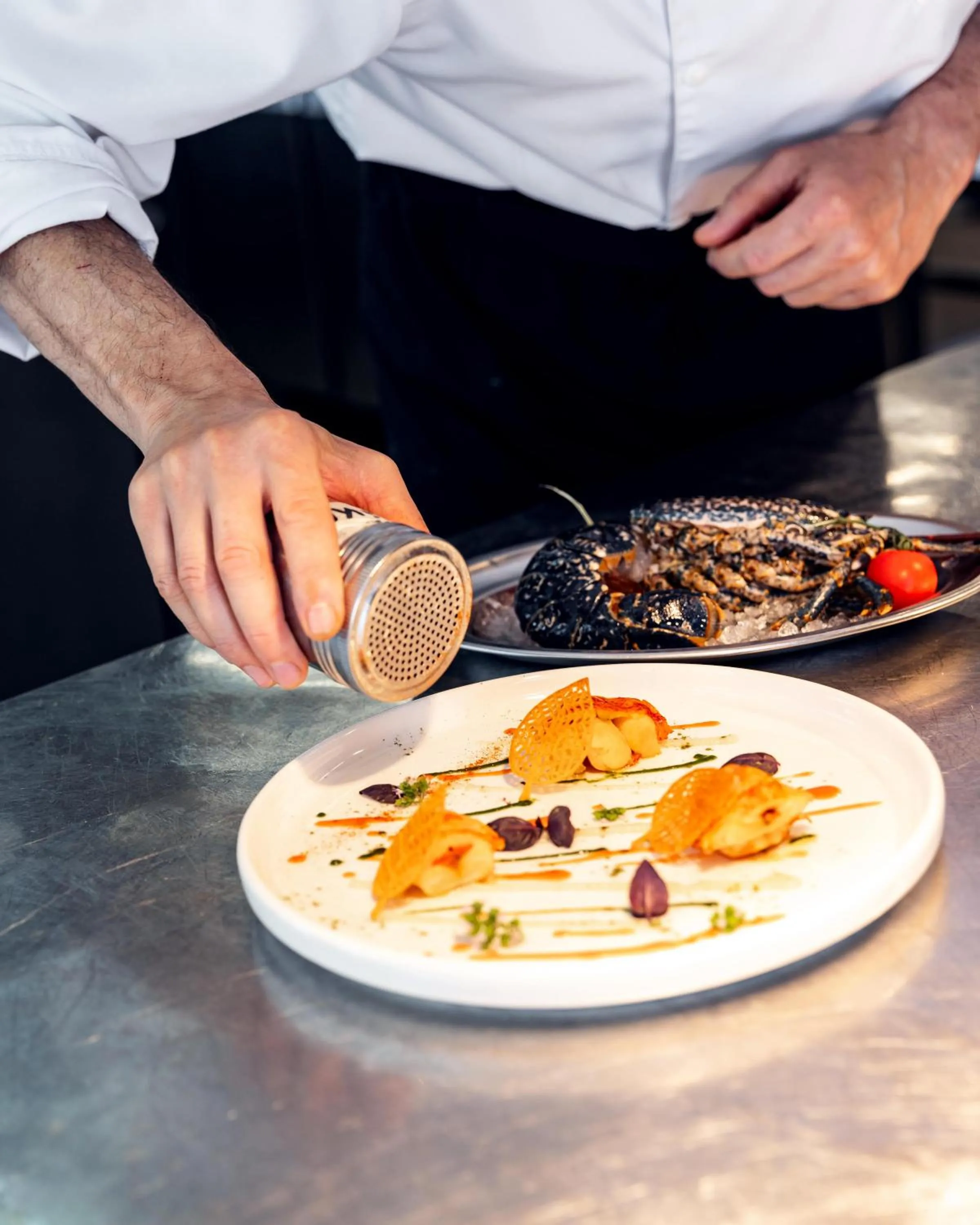 Restaurant/places to eat in Hotel delle Rose a Luxury Boutique Hotel