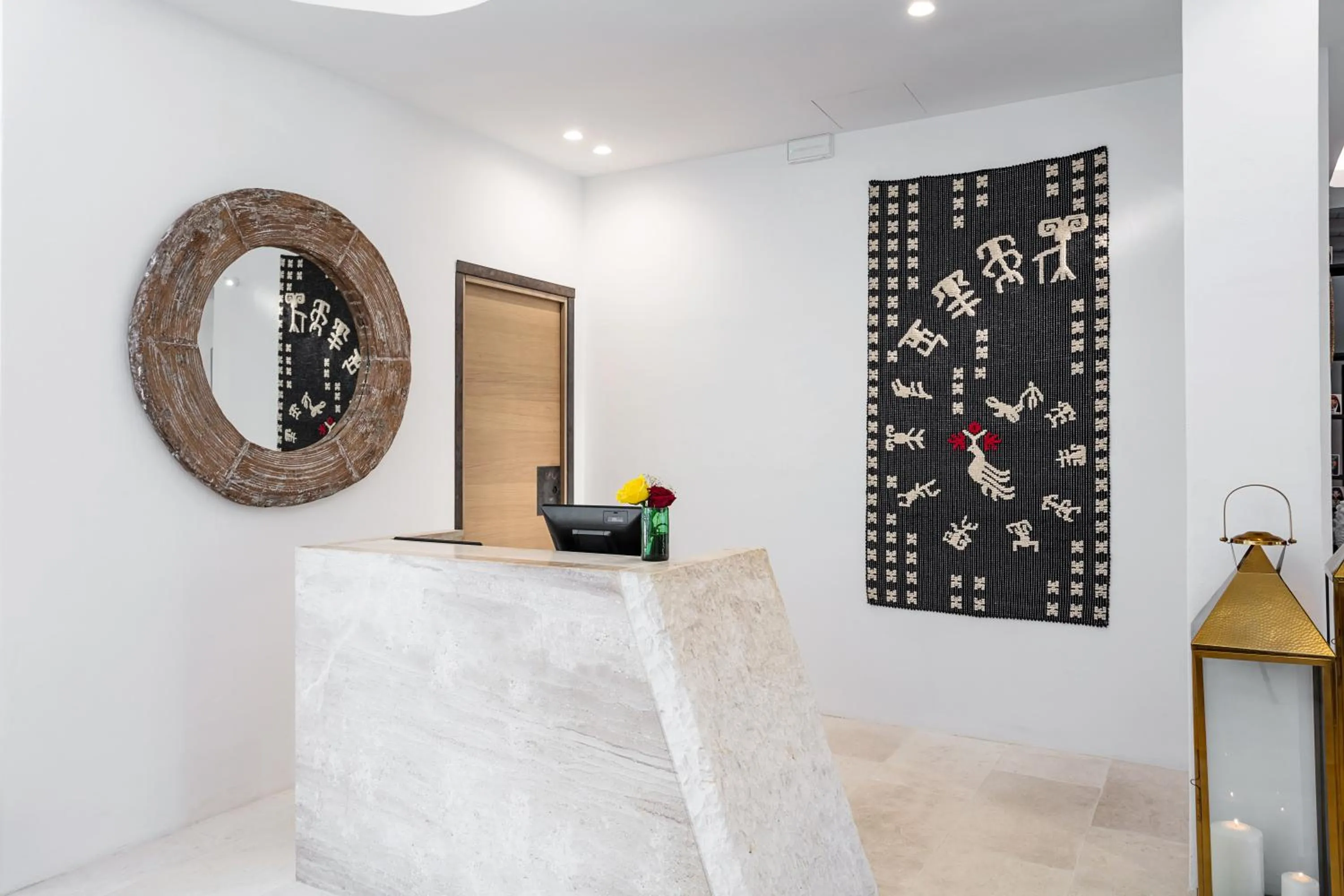 Lobby or reception in Hotel delle Rose a Luxury Boutique Hotel