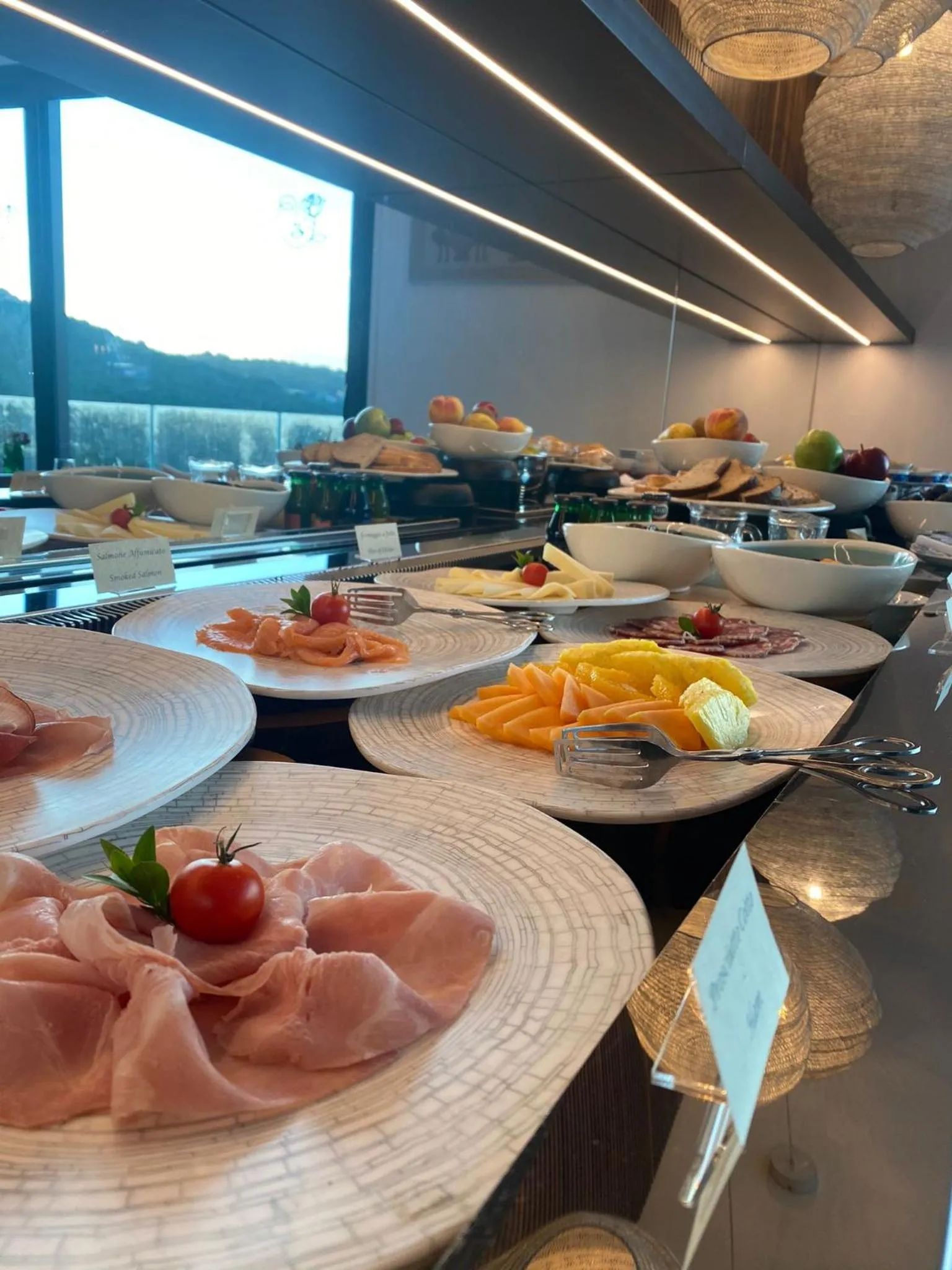 Buffet breakfast in Hotel delle Rose a Luxury Boutique Hotel