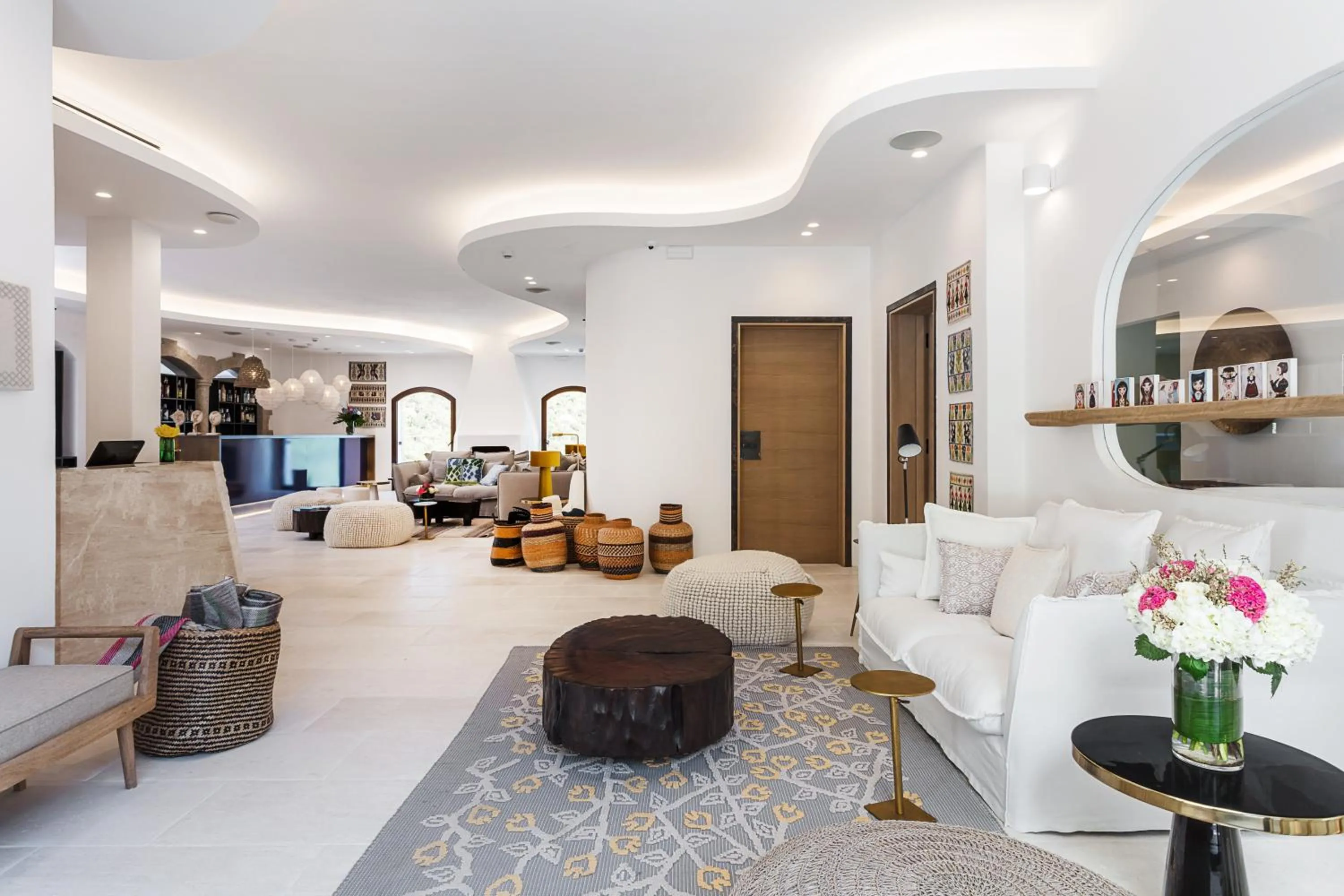 Lobby or reception in Hotel delle Rose a Luxury Boutique Hotel