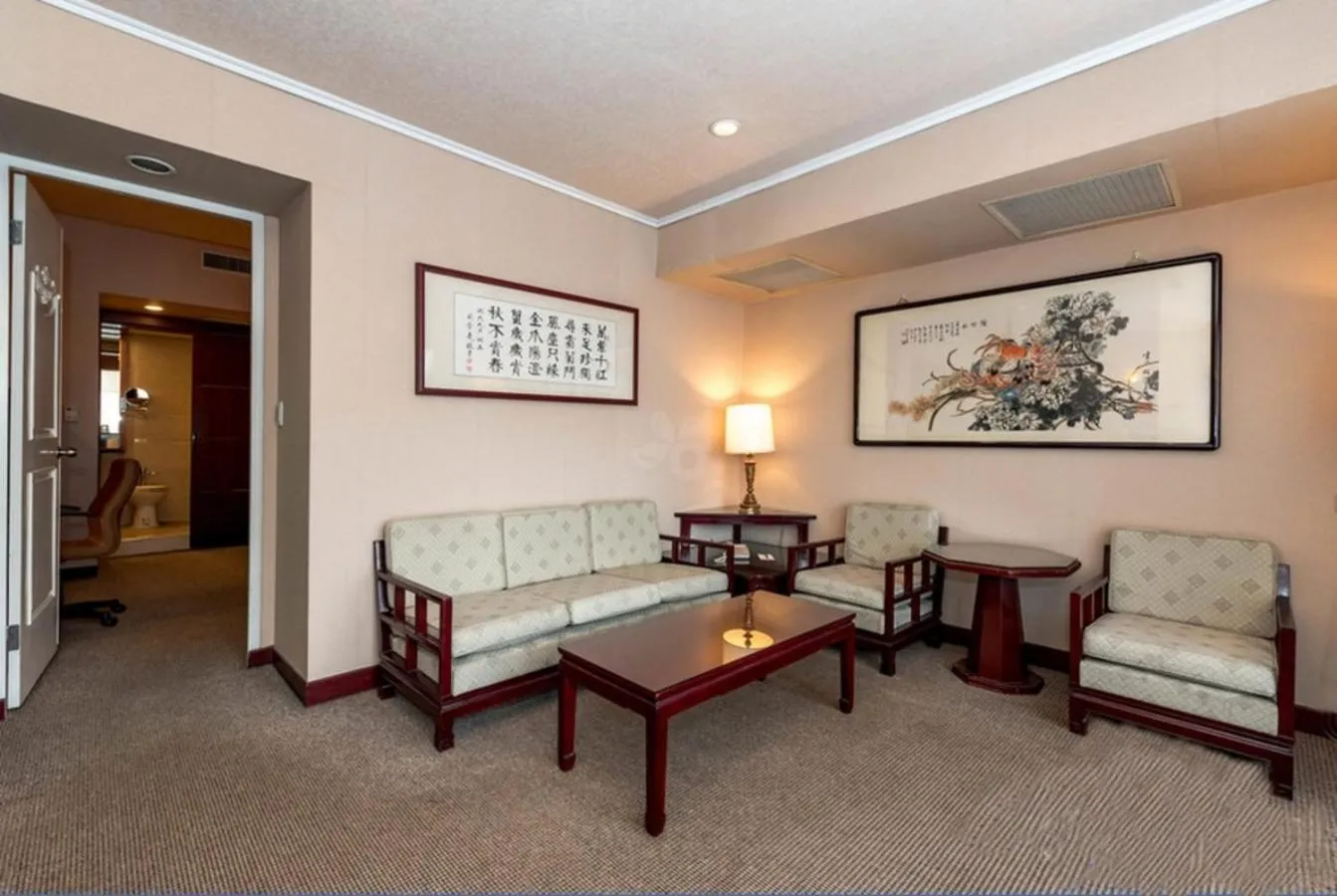 Living room in First Hotel