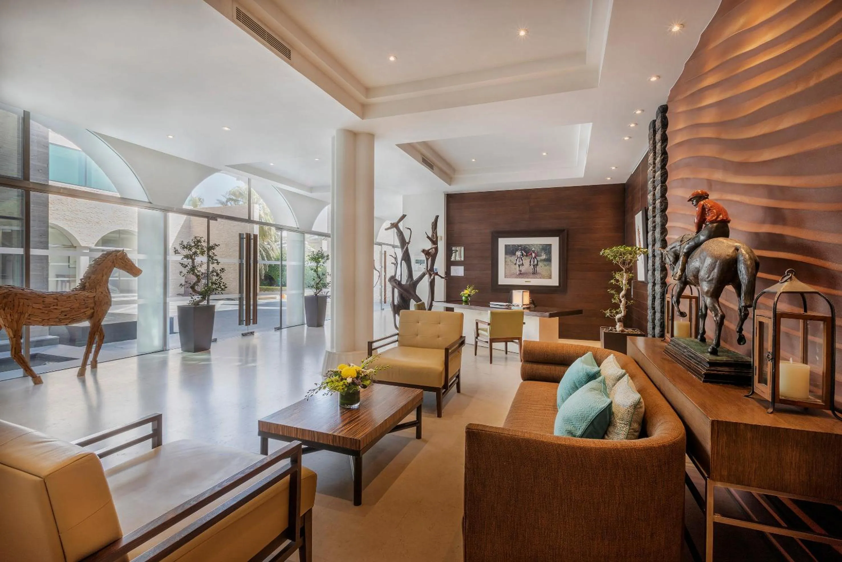 Lobby or reception in Meliá Desert Palm Member of Meliá Collection