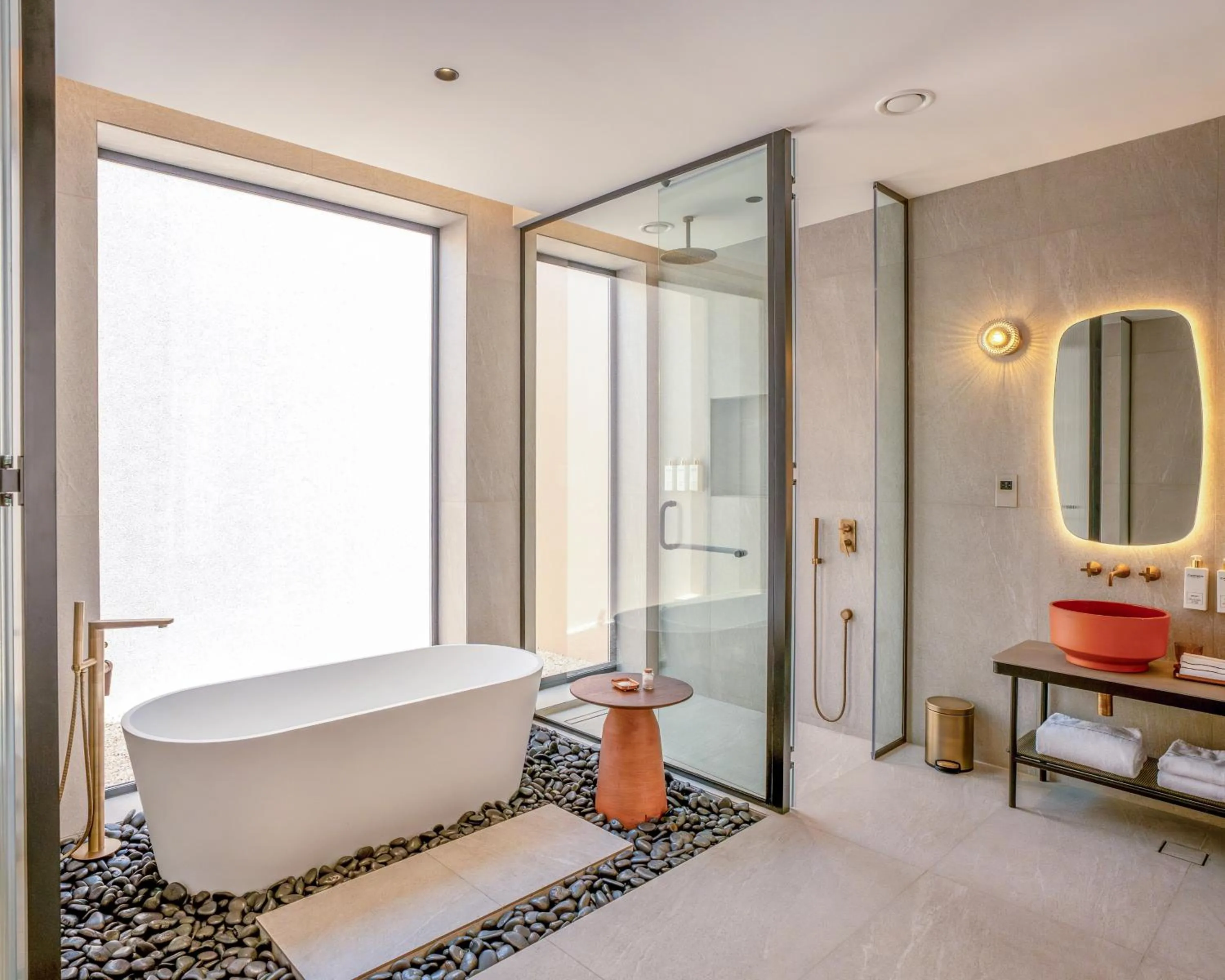 Bathroom in Meliá Desert Palm Member of Meliá Collection