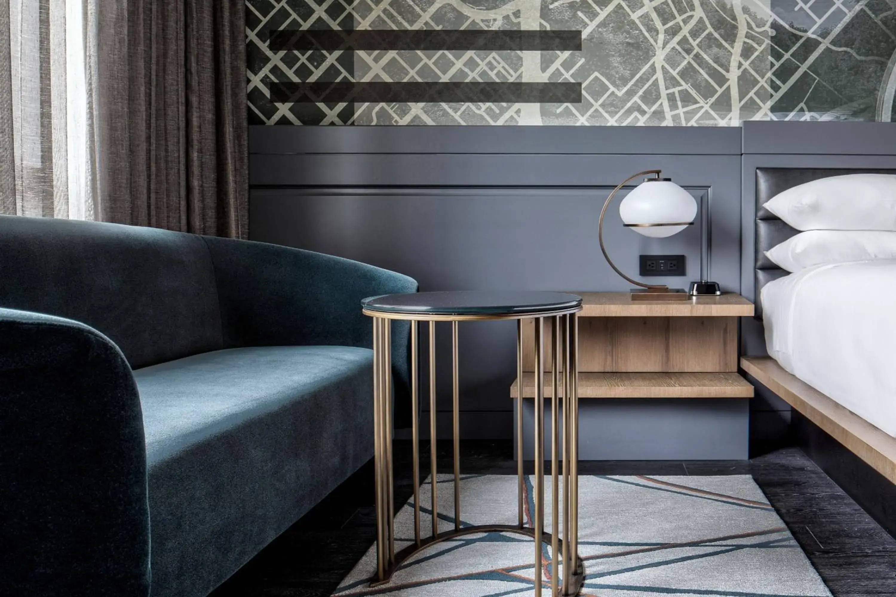 Standard Guest room with 1 King, City view in Marriott Dallas Uptown Standard Guest room with 1 King, City view in Marriott Dallas Uptown