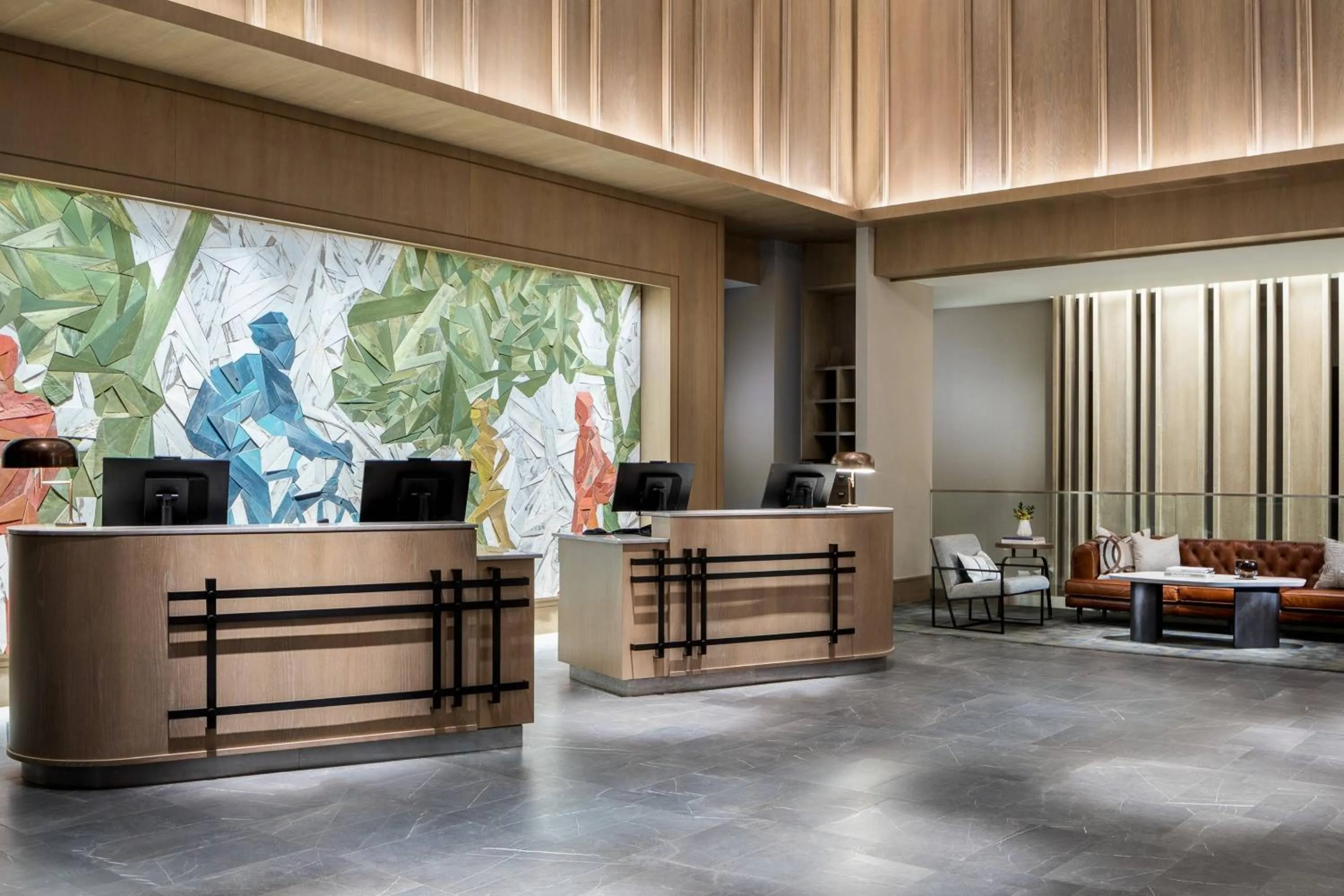 Lobby or reception in Marriott Dallas Uptown