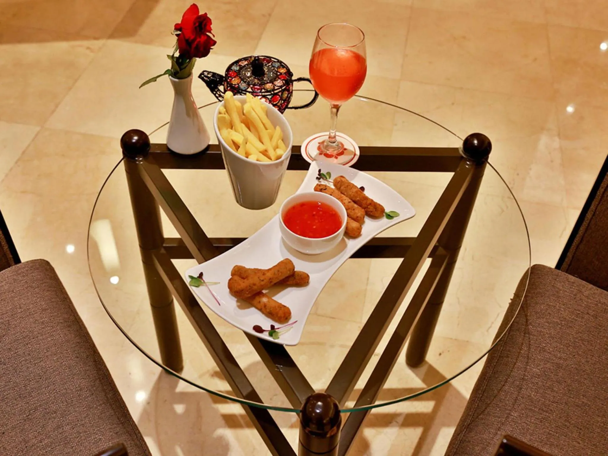 Food close-up in Lancaster Tamar Hotel- Hadath