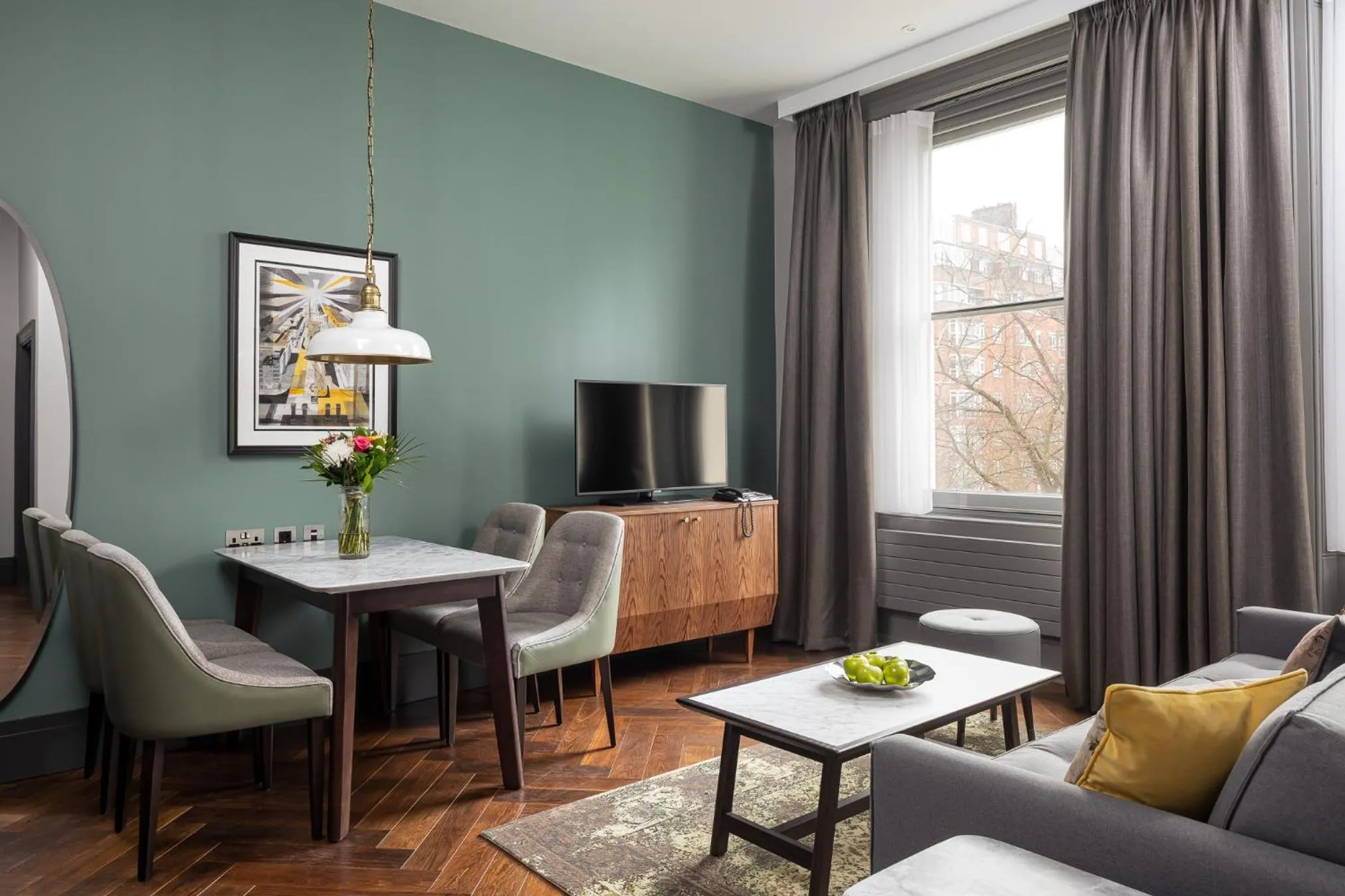 Living room in Hapimag Apartments London