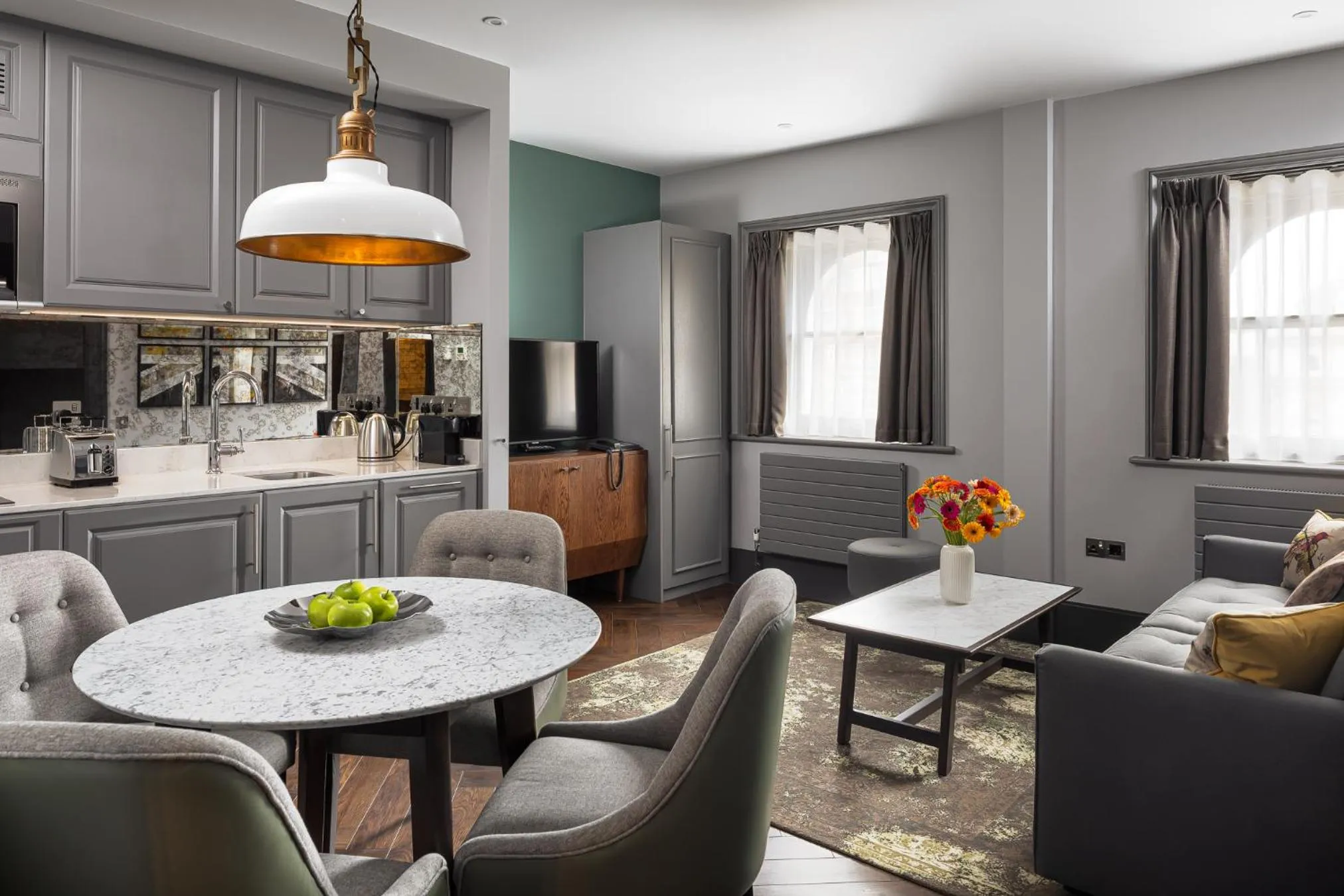 Living room in Hapimag Apartments London