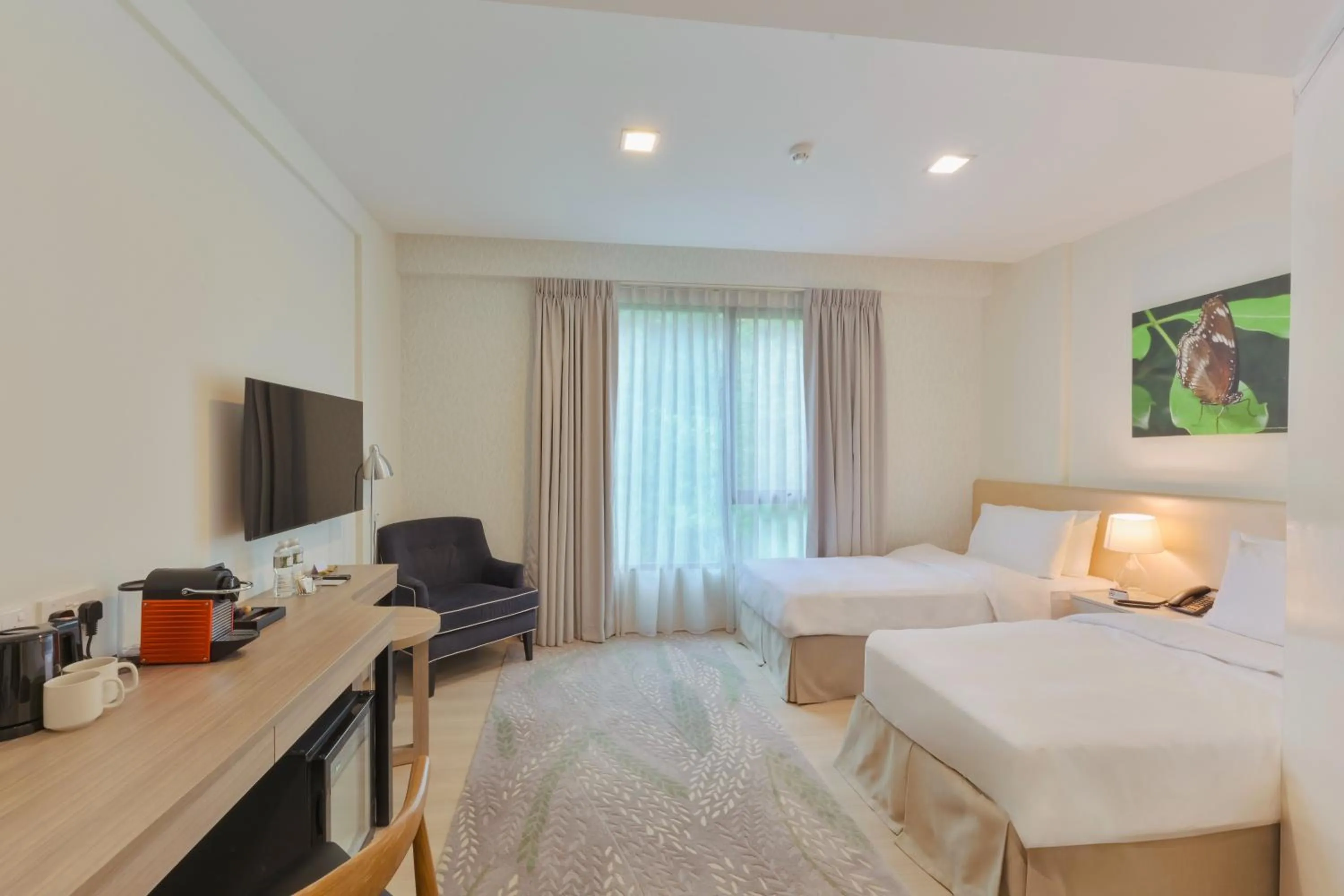 Shower, Bed in Changi Cove