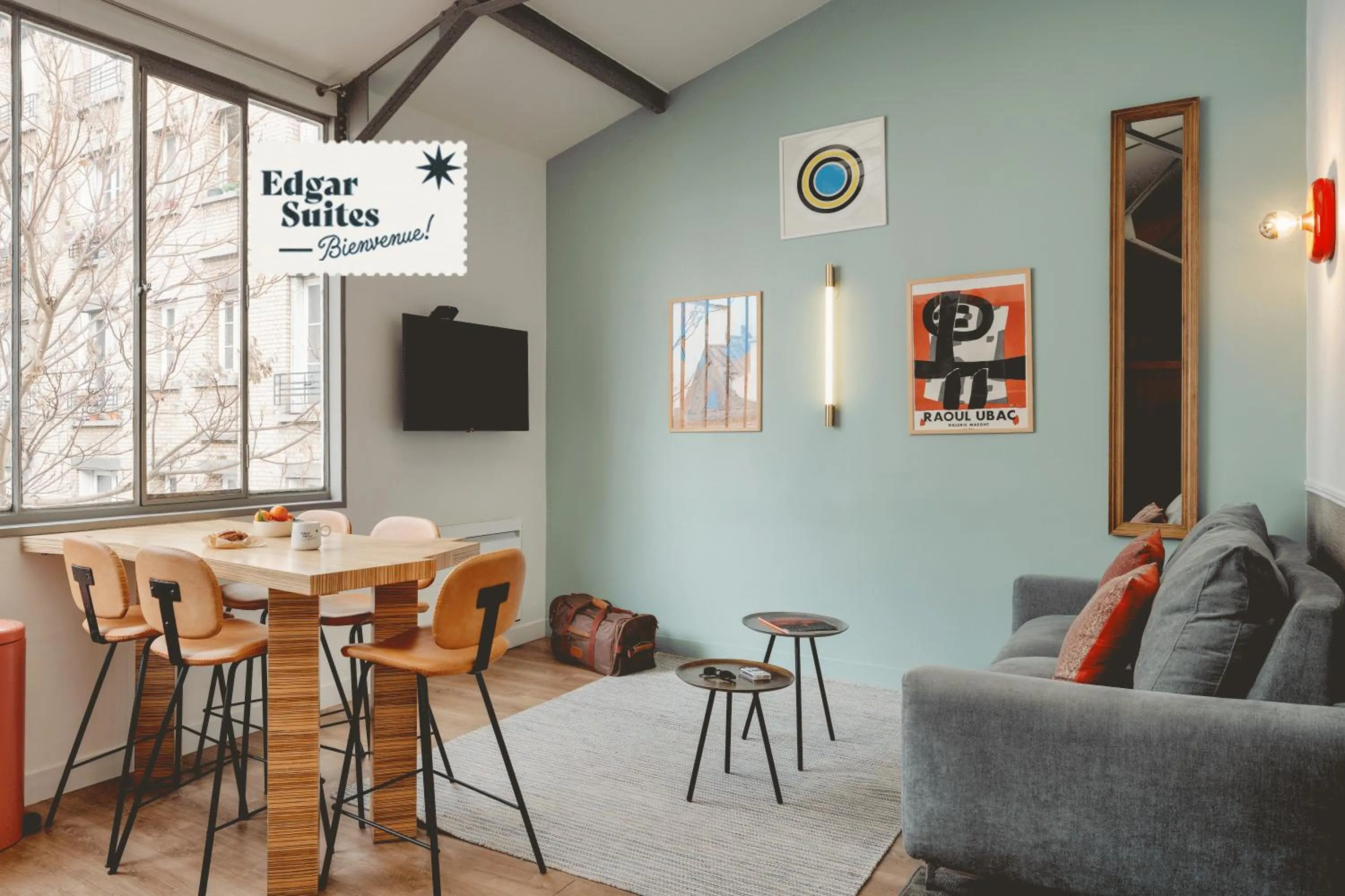 Living room in Edgar Suites Martyrs - Loft