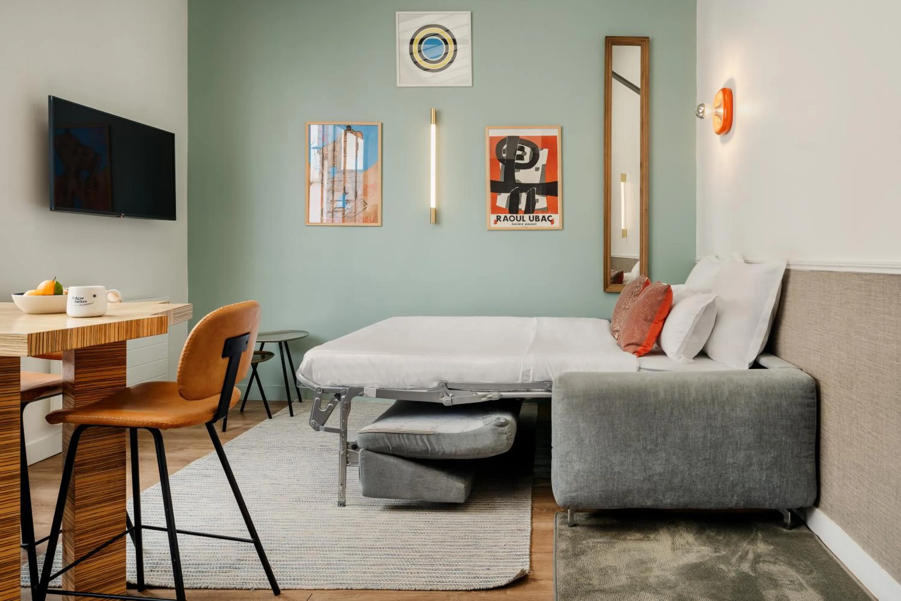 Living room in Edgar Suites Martyrs - Loft