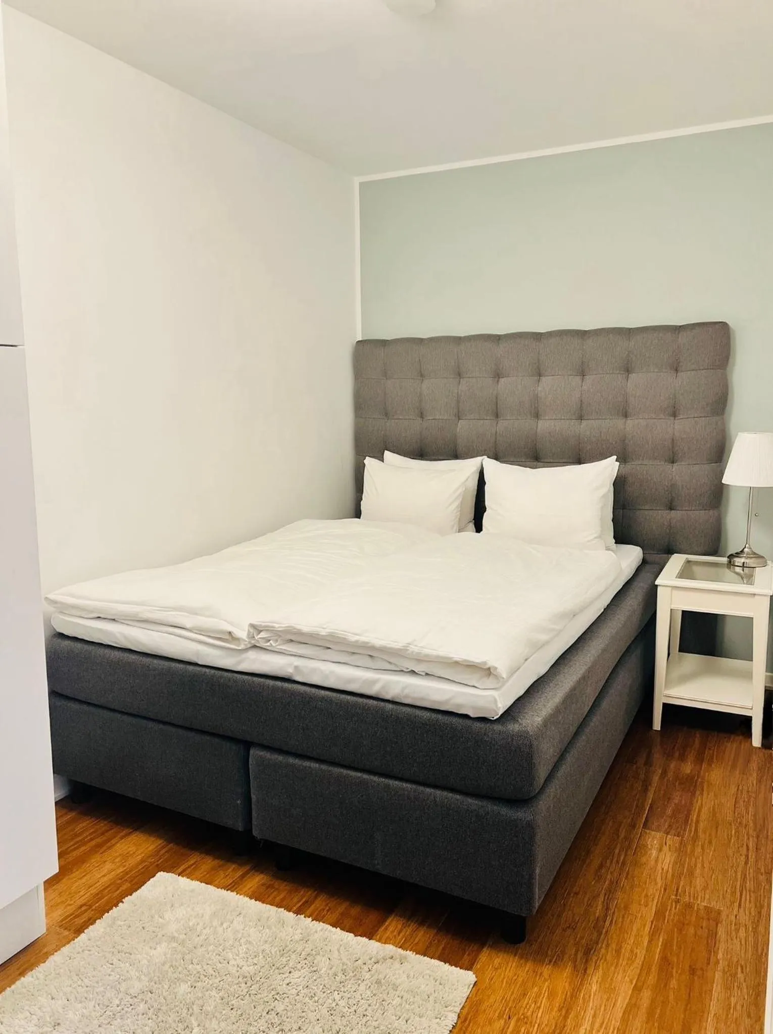 Bed in Continental Apartment Hotel Sollentuna