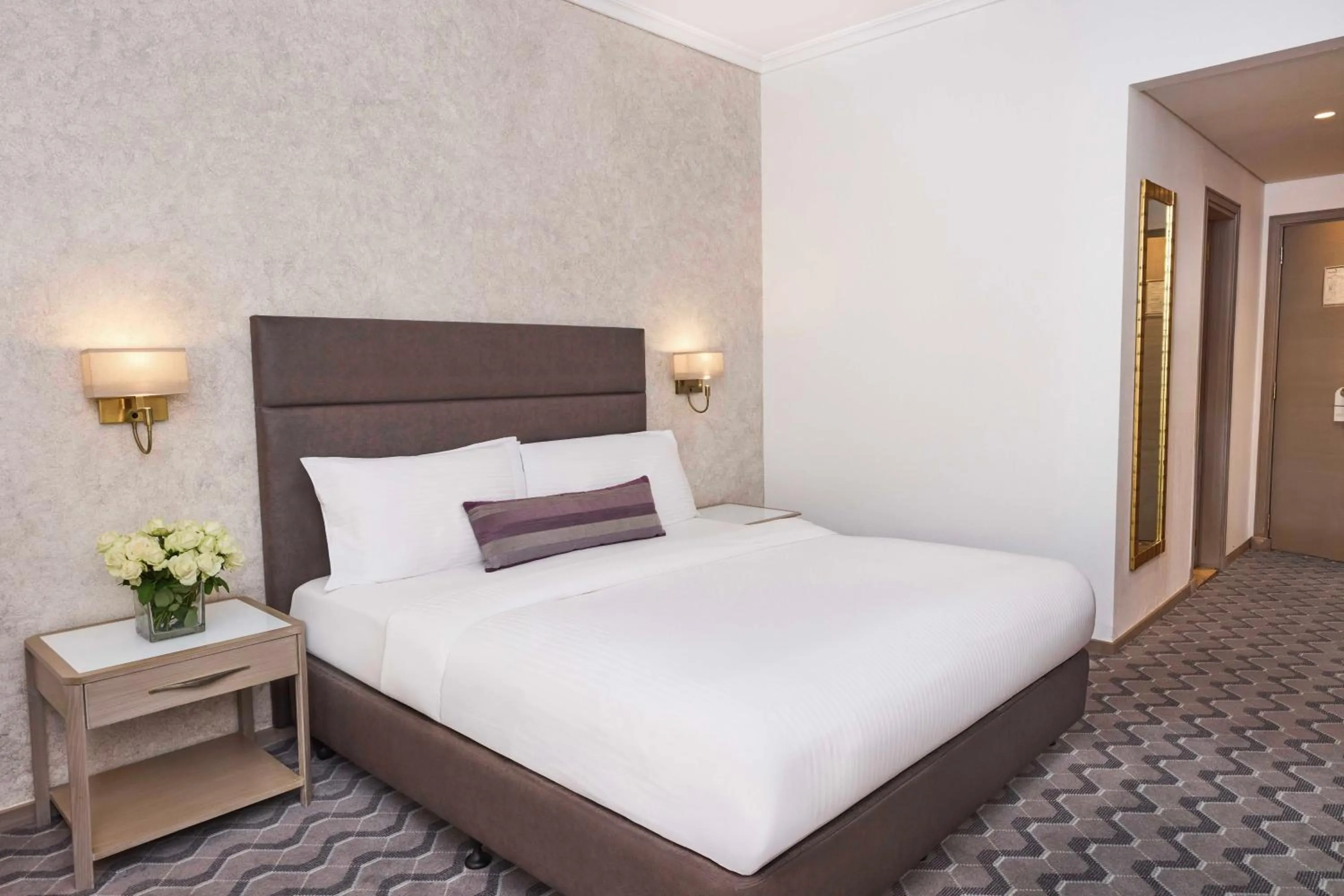 Bed in Gefinor Rotana – Beirut
