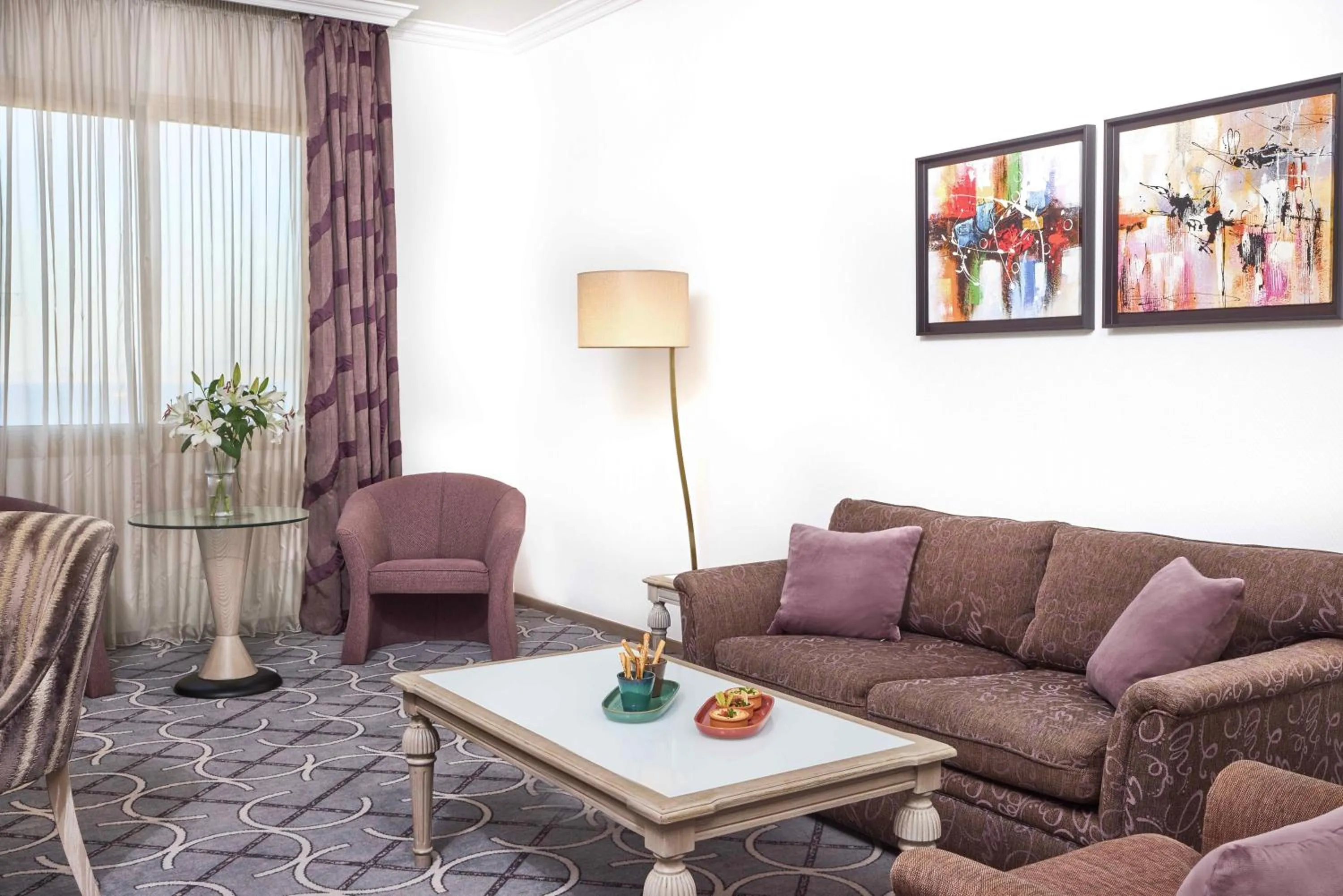 Living room in Gefinor Rotana – Beirut