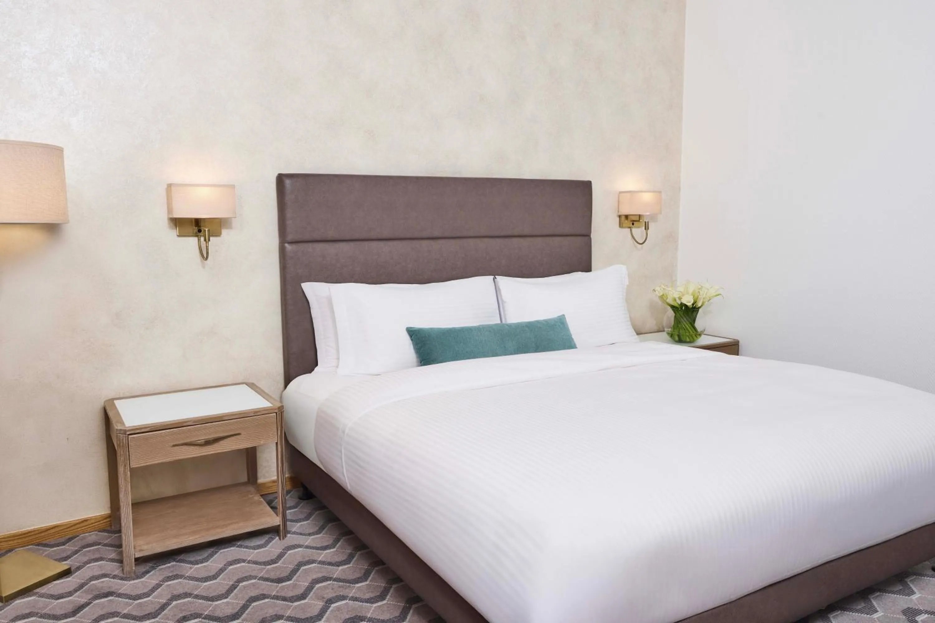 Bed in Gefinor Rotana – Beirut