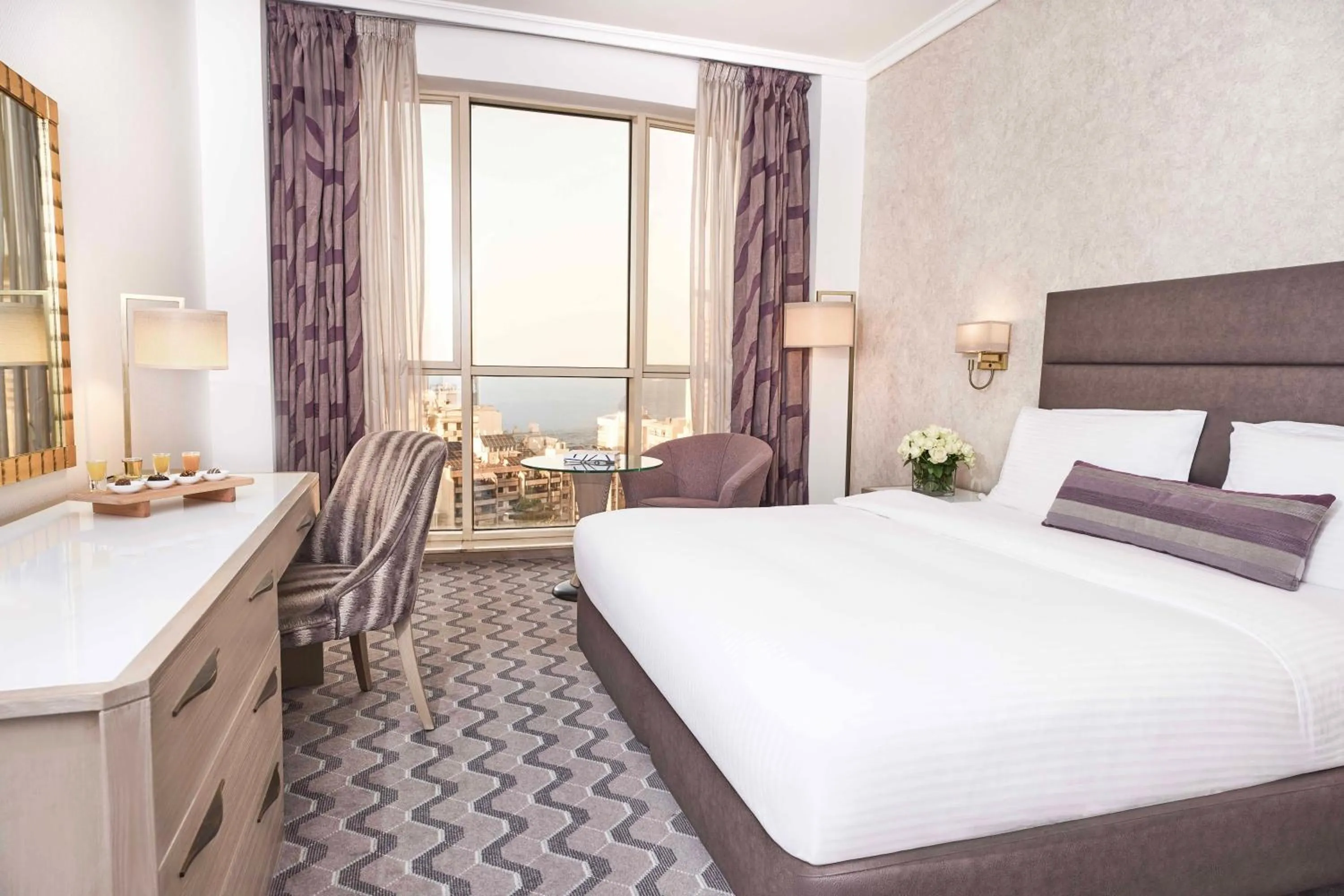 Bedroom, Bed in Gefinor Rotana – Beirut