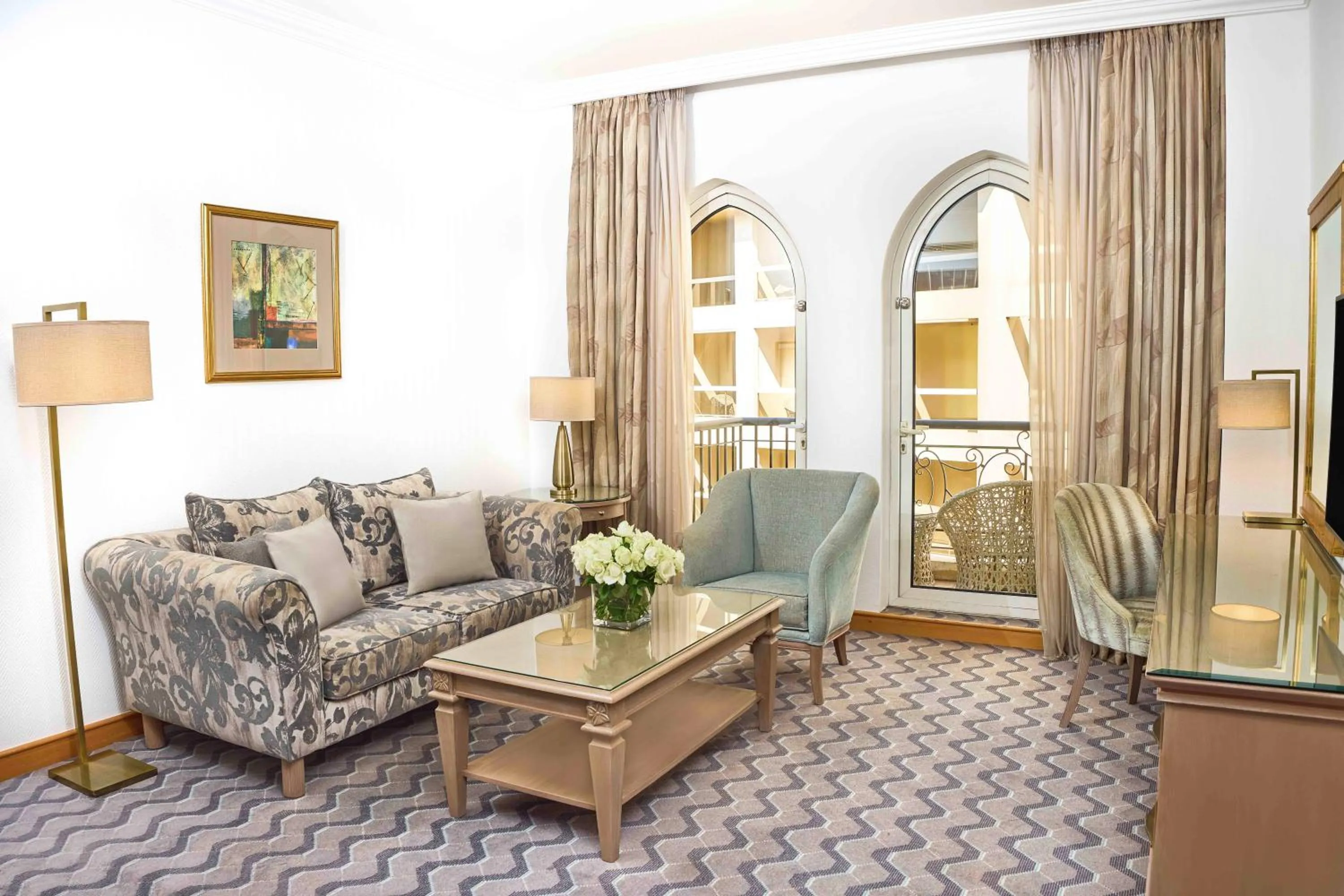 Living room in Gefinor Rotana – Beirut