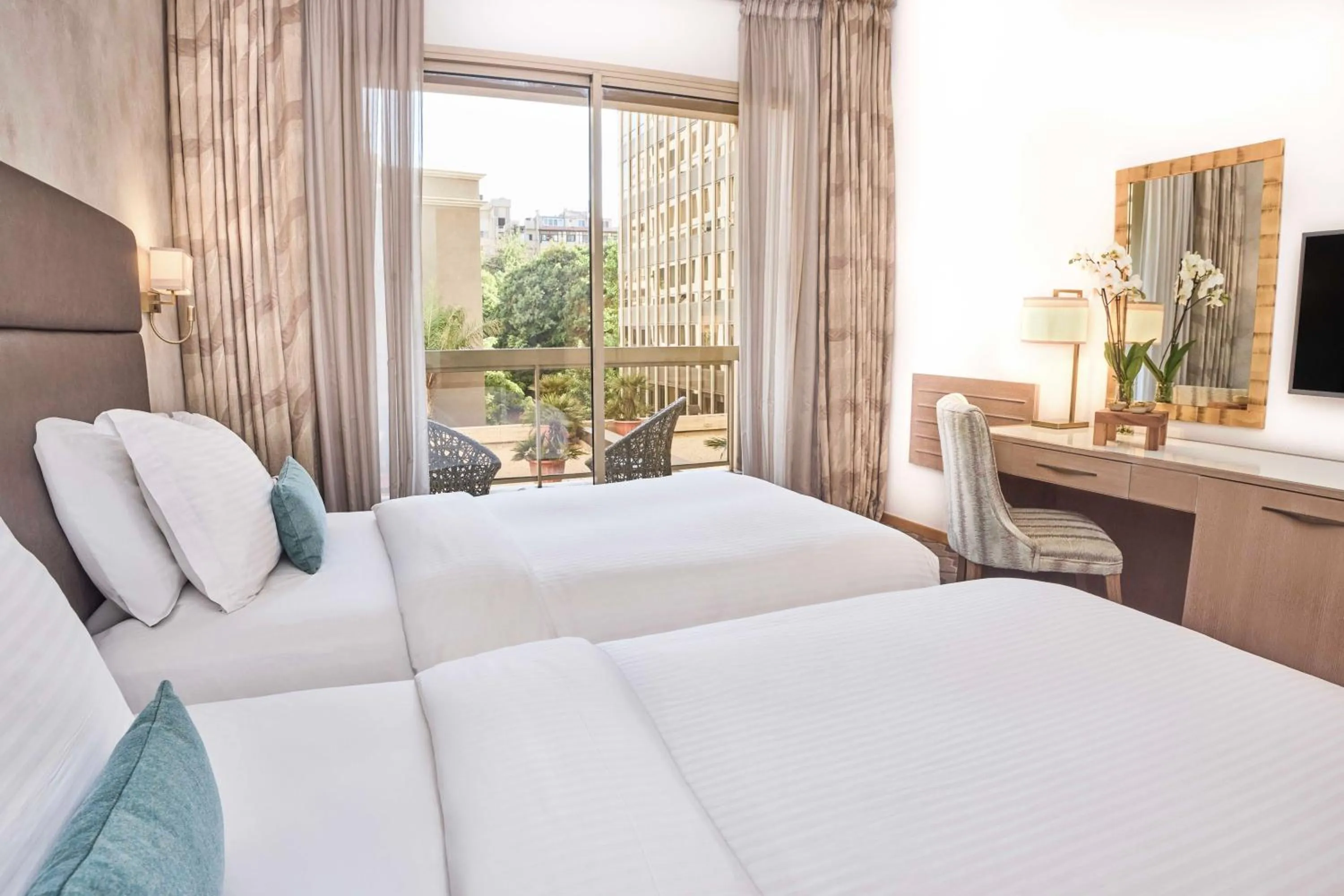 Bedroom, Bed in Gefinor Rotana – Beirut