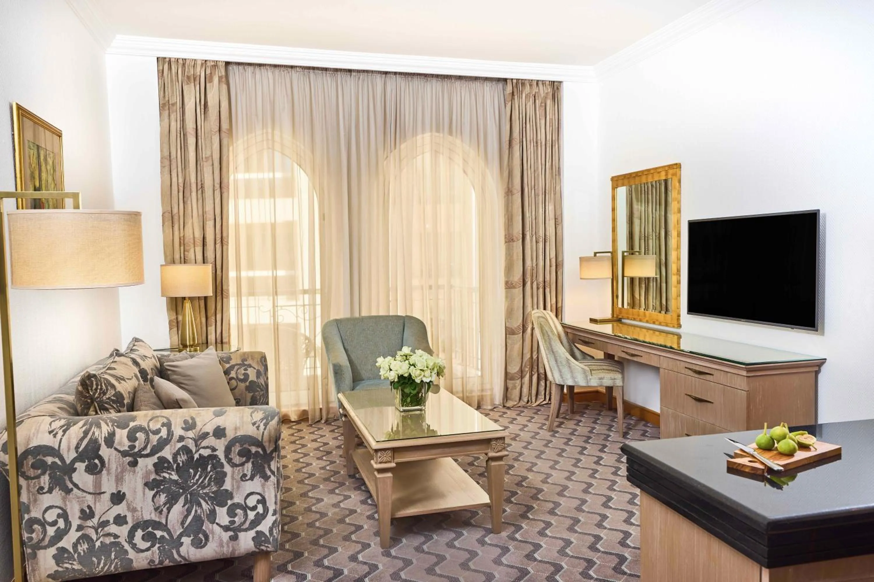 Living room in Gefinor Rotana – Beirut