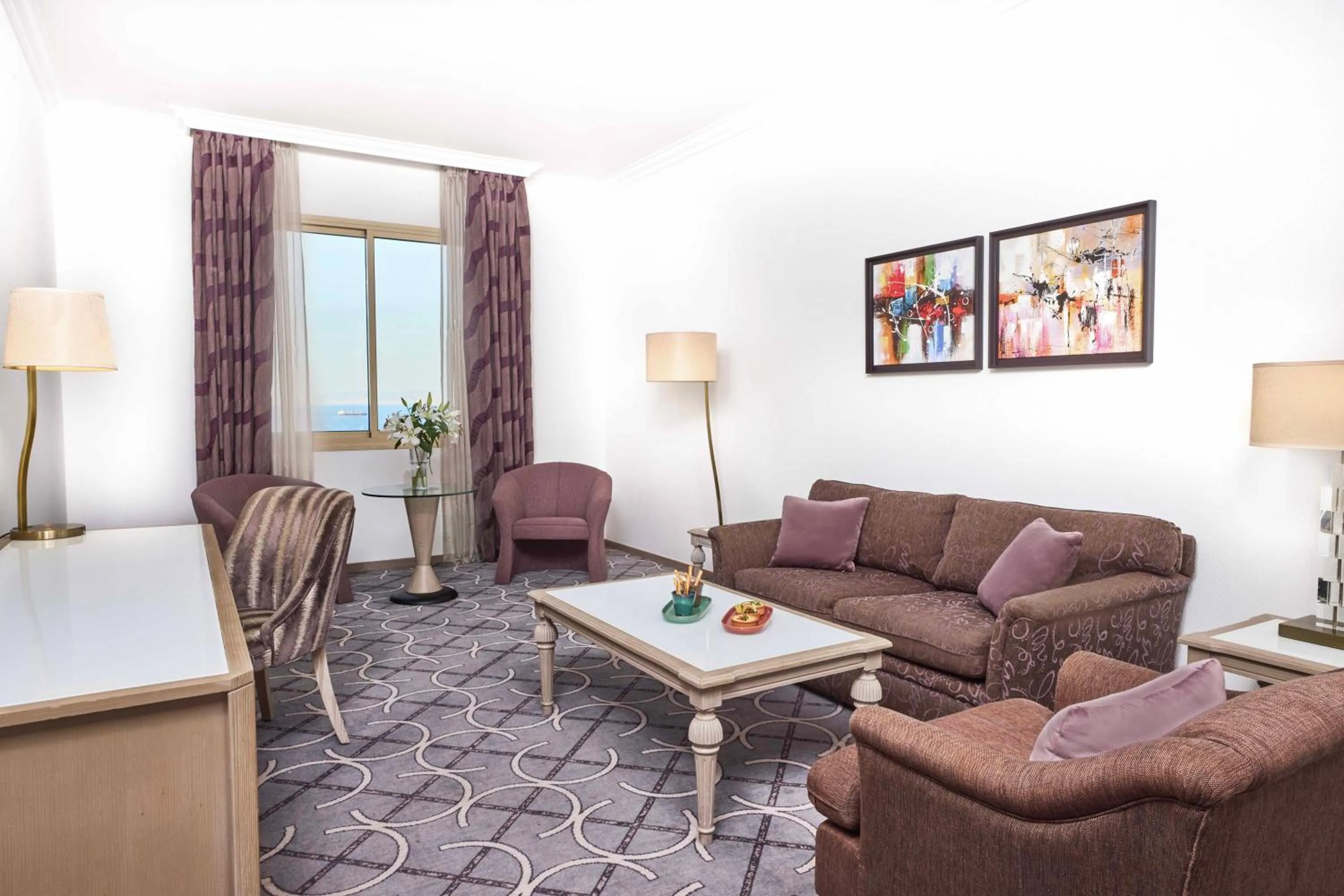 Living room in Gefinor Rotana – Beirut