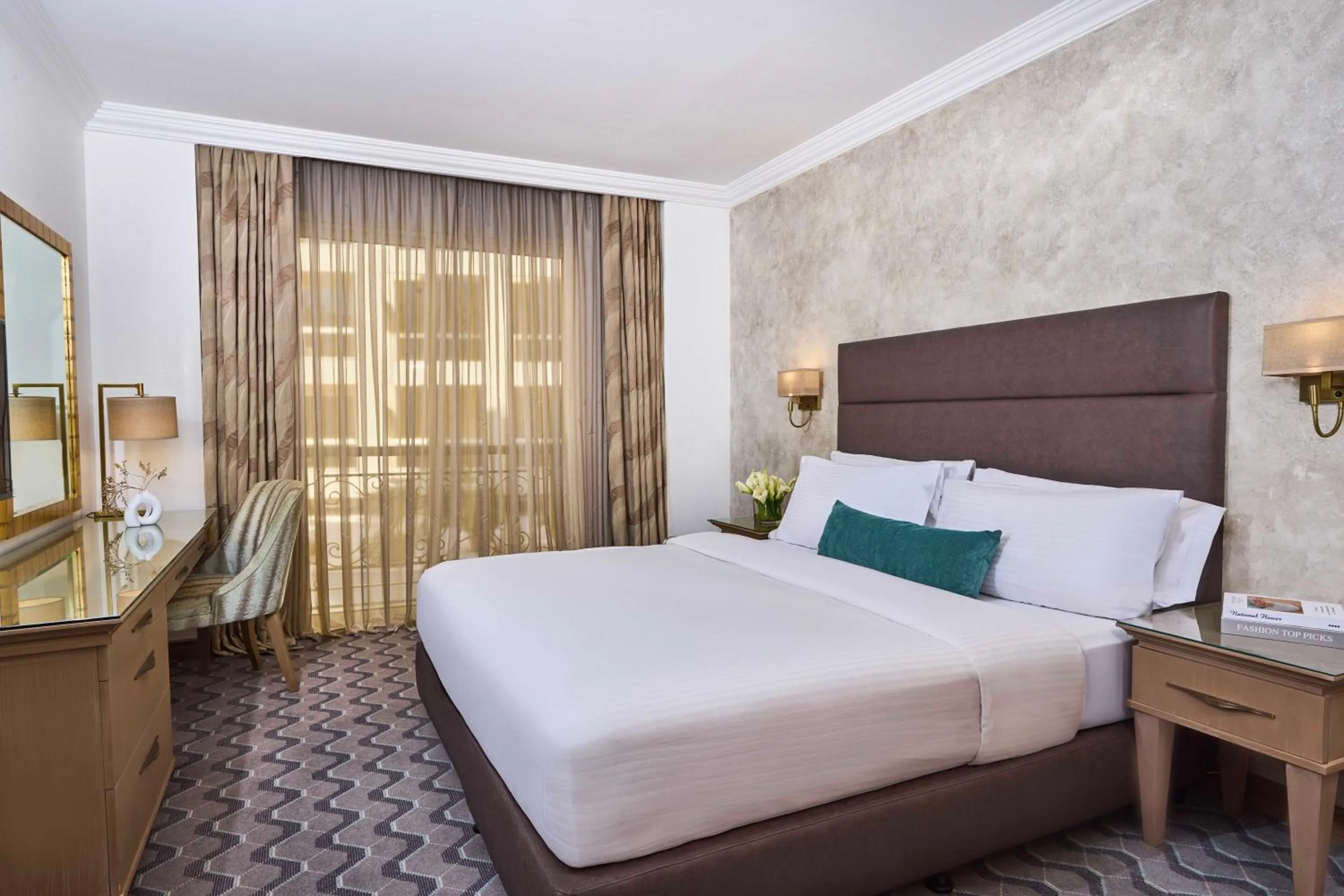 Bedroom, Bed in Gefinor Rotana – Beirut