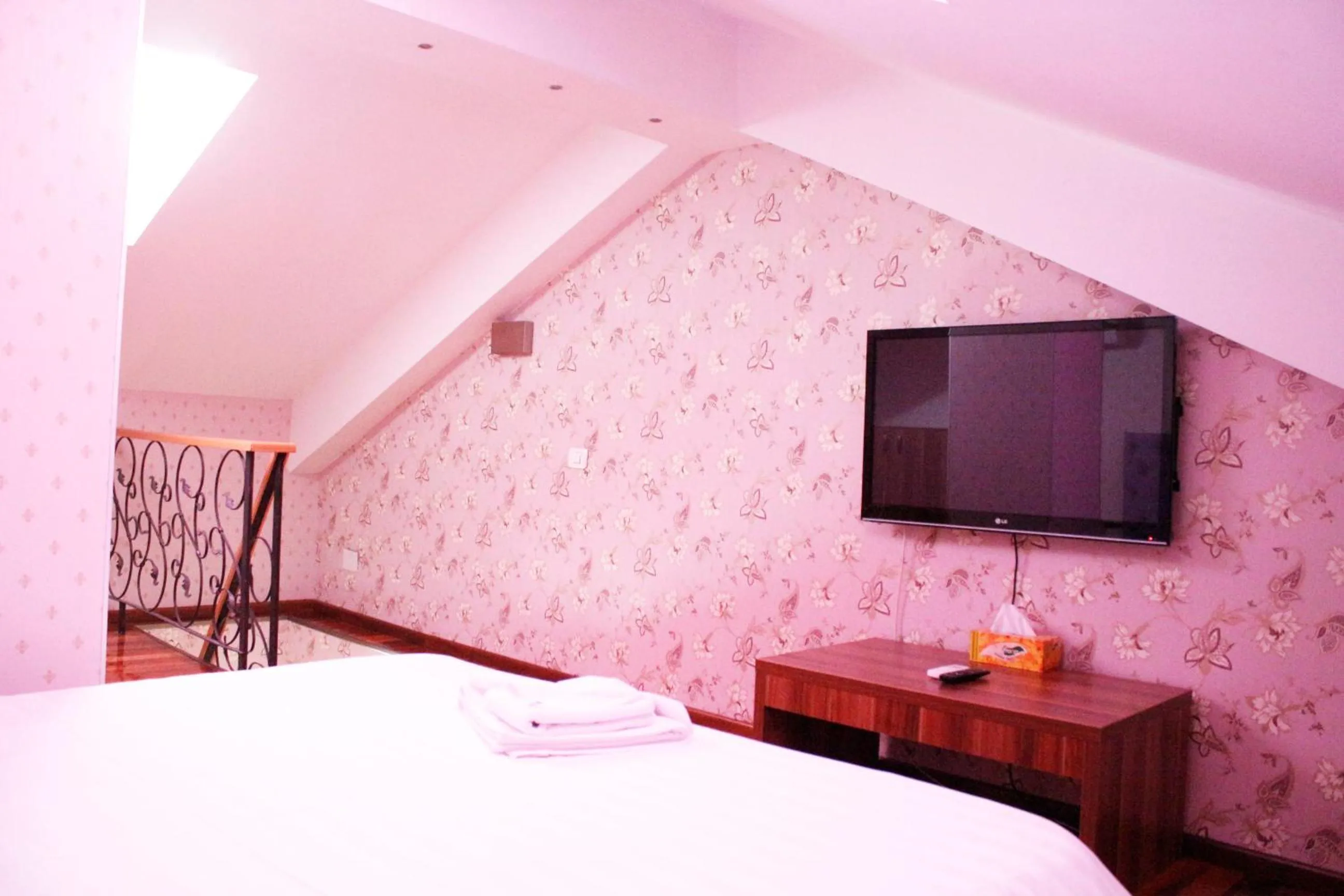 Bedroom, Bed in Hotel Papion